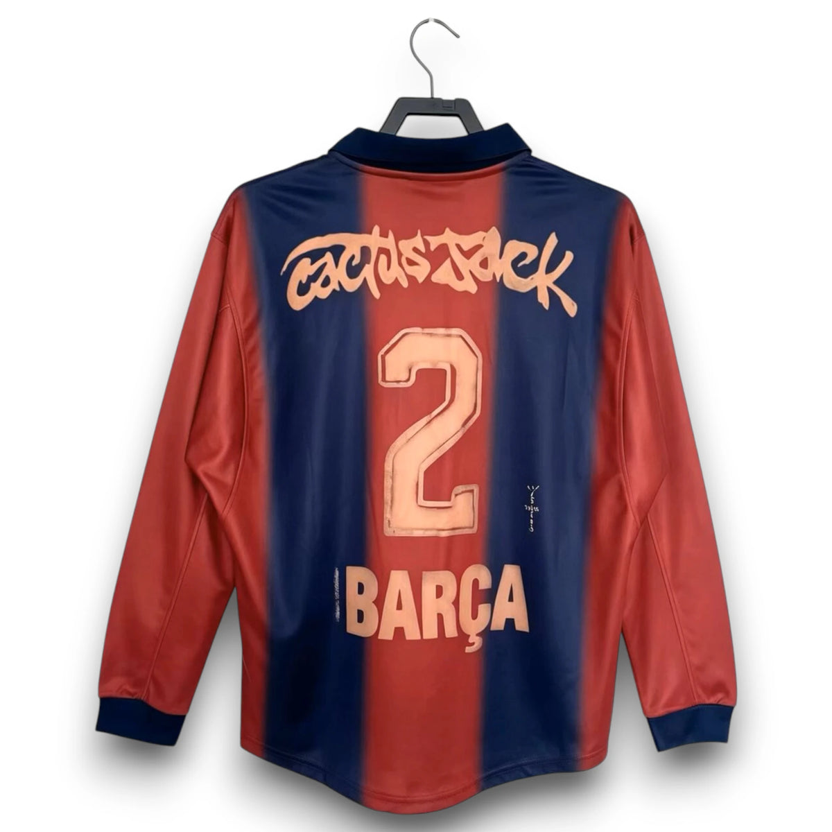 Camiseta Barcelona x Travis Scott 2026-2027 Manga Larga