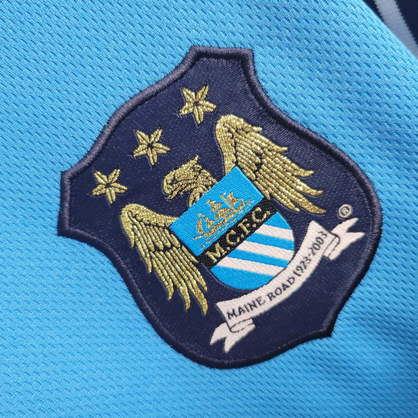 Camiseta Manchester City 2001-2002 Local