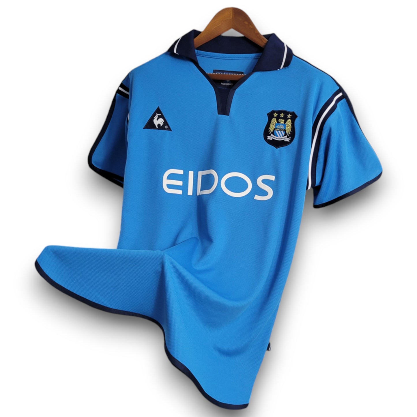 Camiseta Manchester City 2001-2002 Local