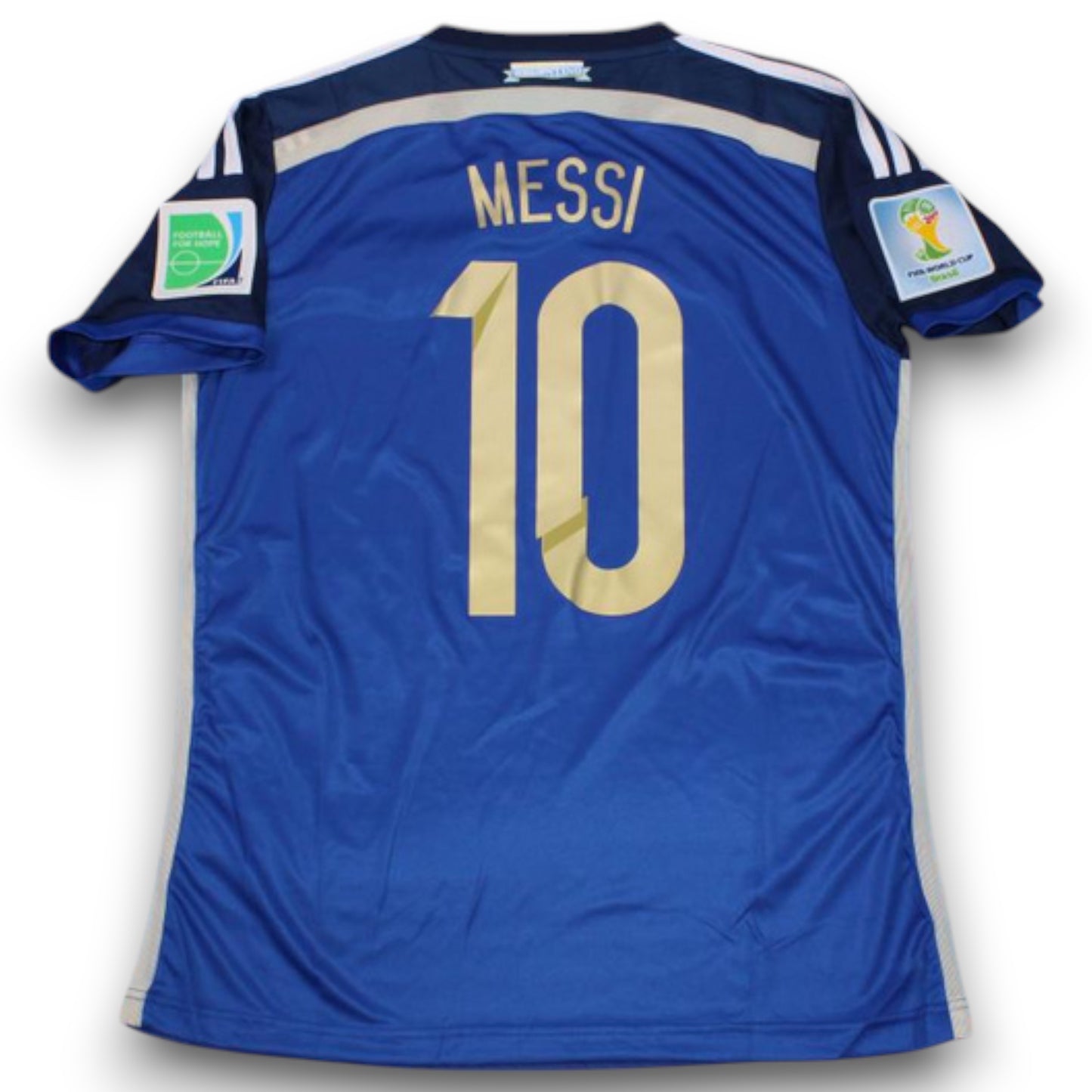 Camiseta Argentina 2014 Visitante - Final mundial Brasil