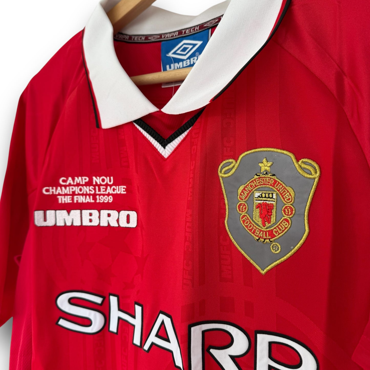 Camiseta Manchester United 1999-2000 Local Final UCL