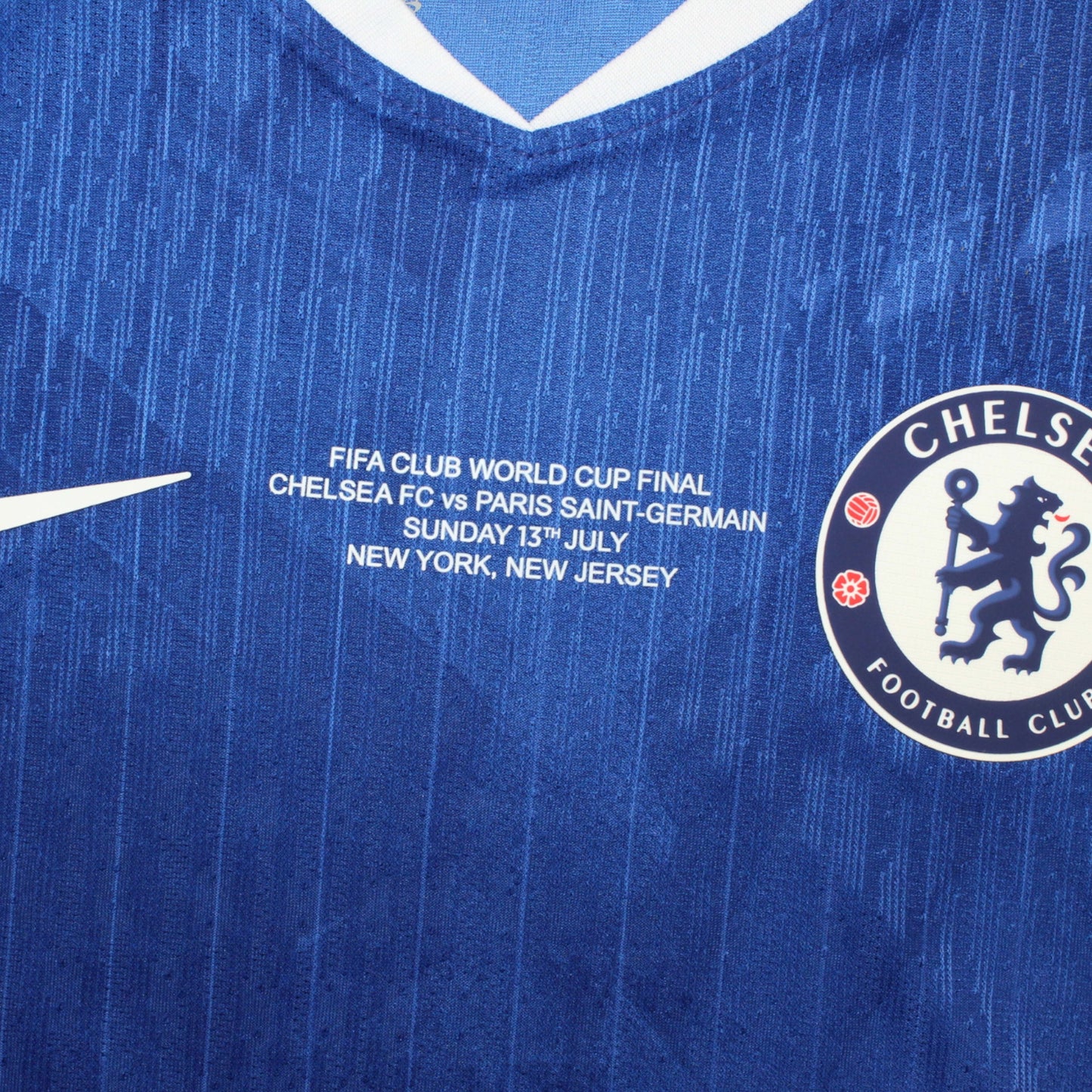 Camiseta Chelsea 2025-2026 Local Final Mundial Clubes - Version Pro Player