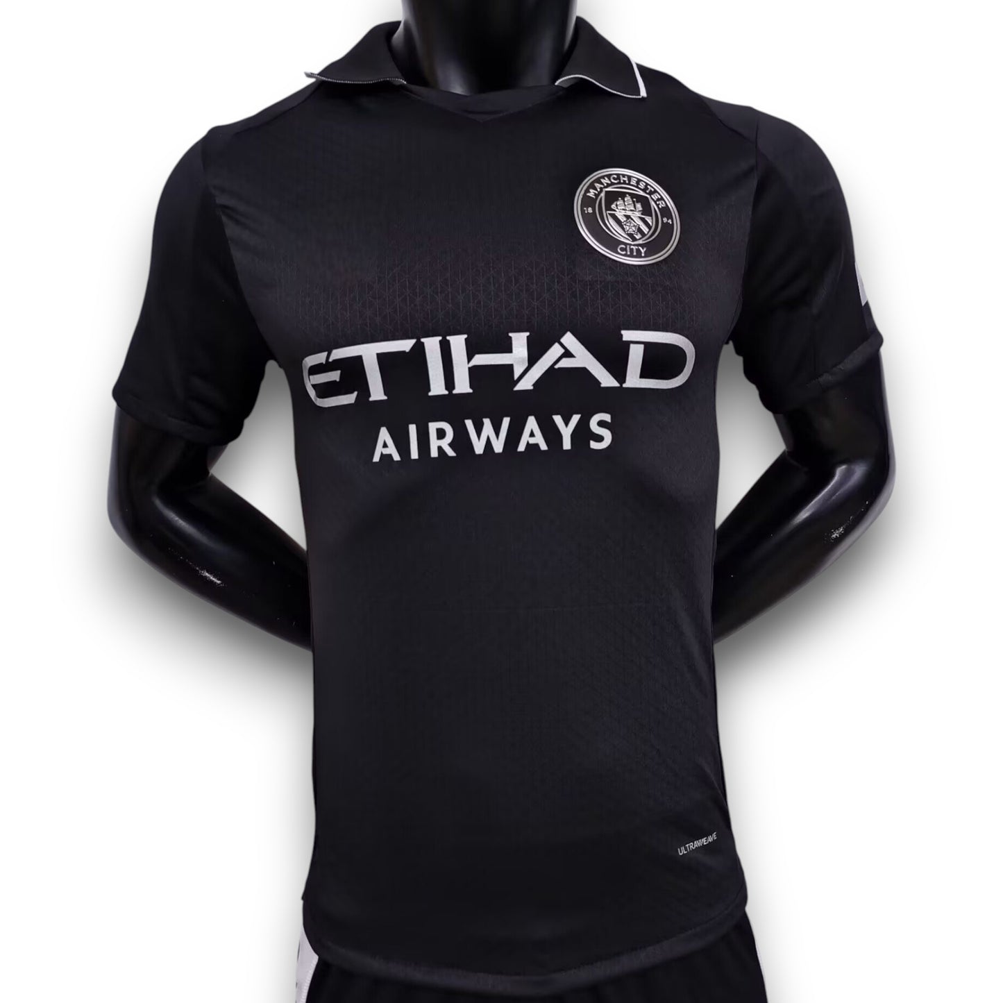 Camiseta Manchester City 2025-2026 Black - Version Pro Player