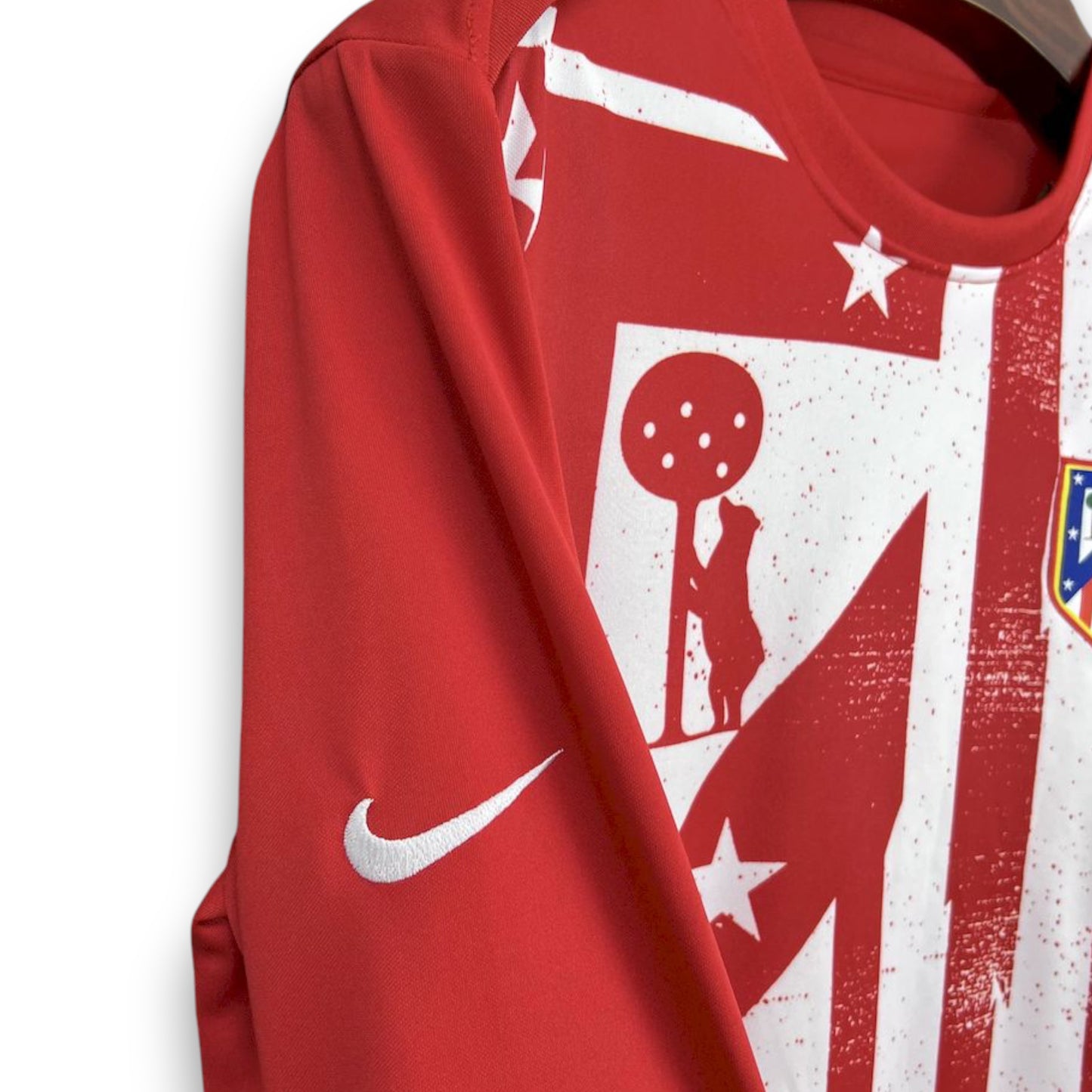 Camiseta Atletico de Madrid 2025-2026 Pre-partido Local Manga Larga