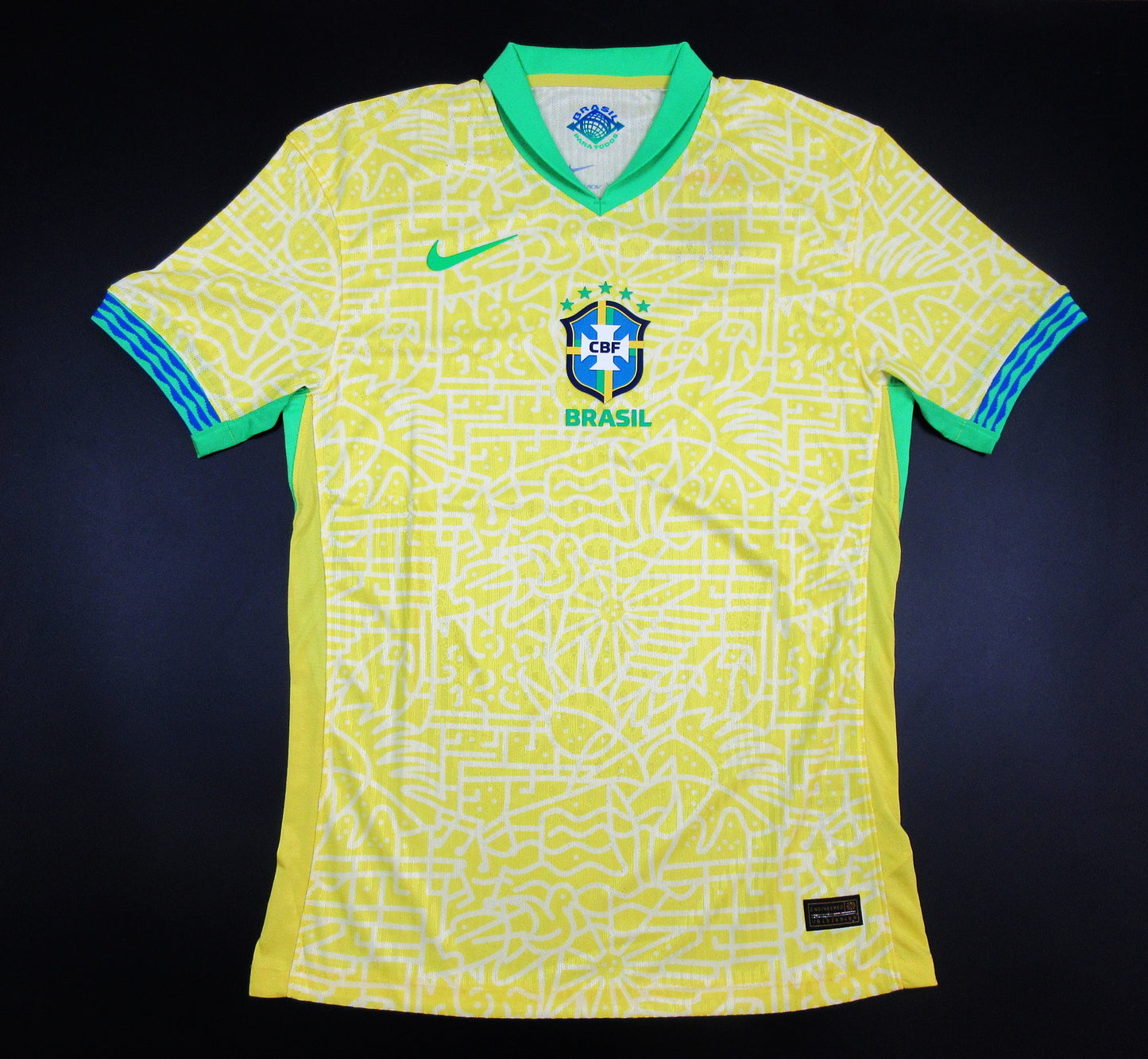 Camiseta Brasil 2024-2025 Local - Version Pro Player