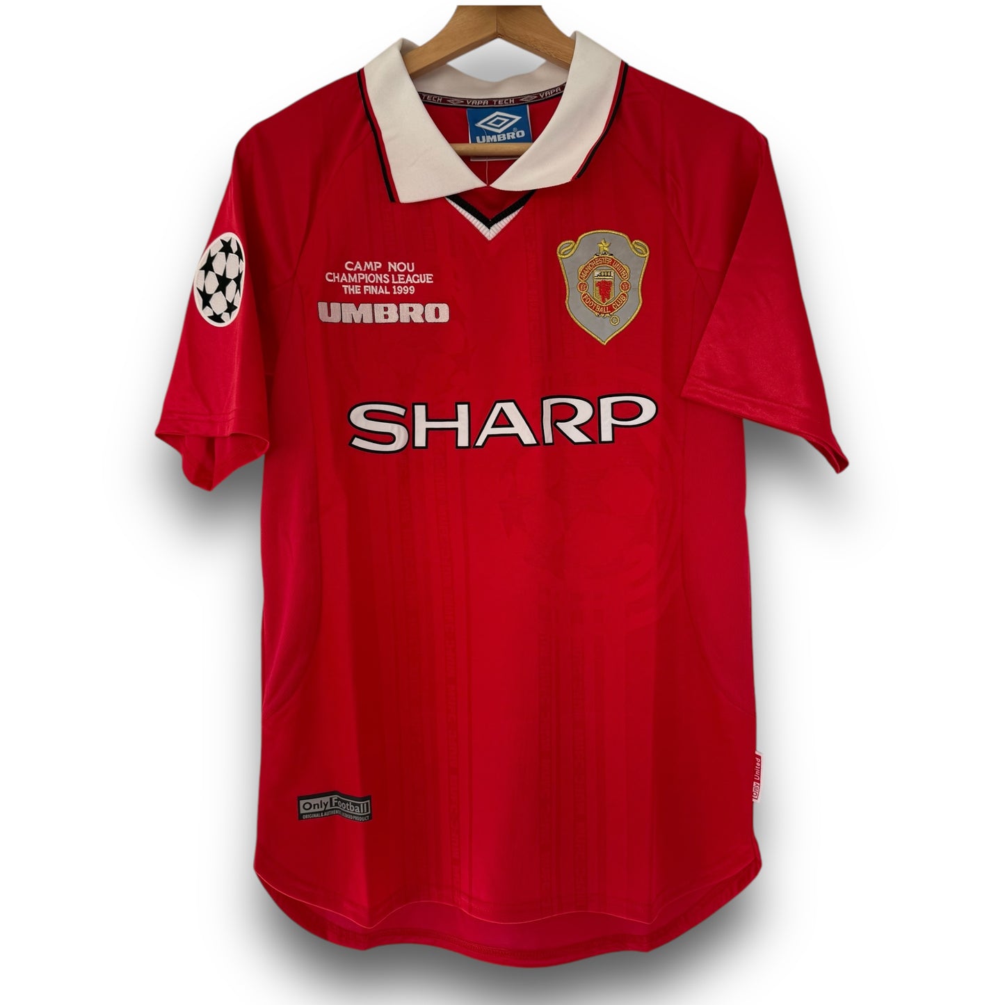 Camiseta Manchester United 1999-2000 Local Final UCL