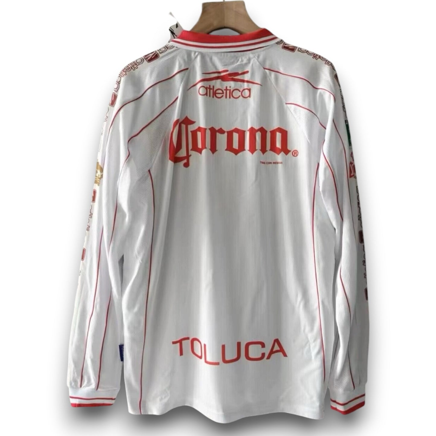 Camiseta Deportivo Toluca 1999-2000 Visitante Manga Larga