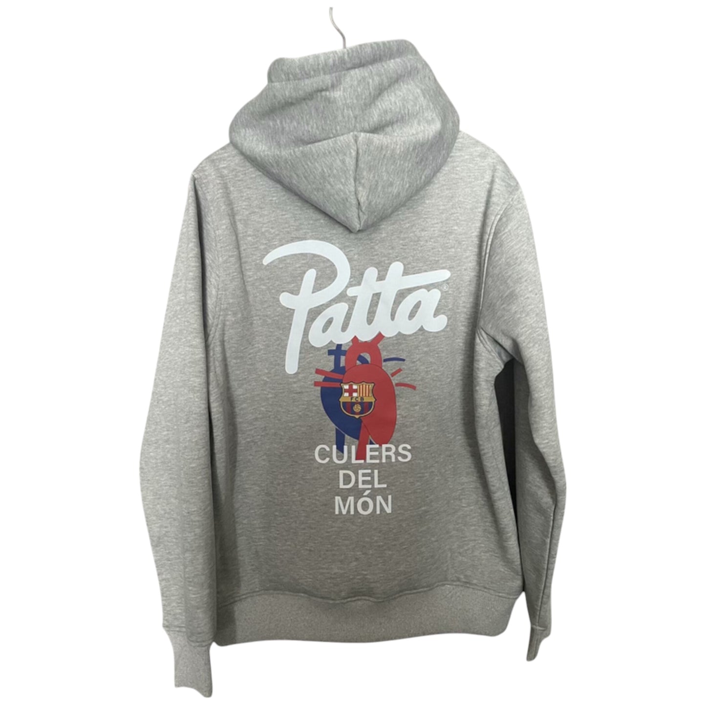 Sudadera Barcelona Gris - Sudadera Adulto