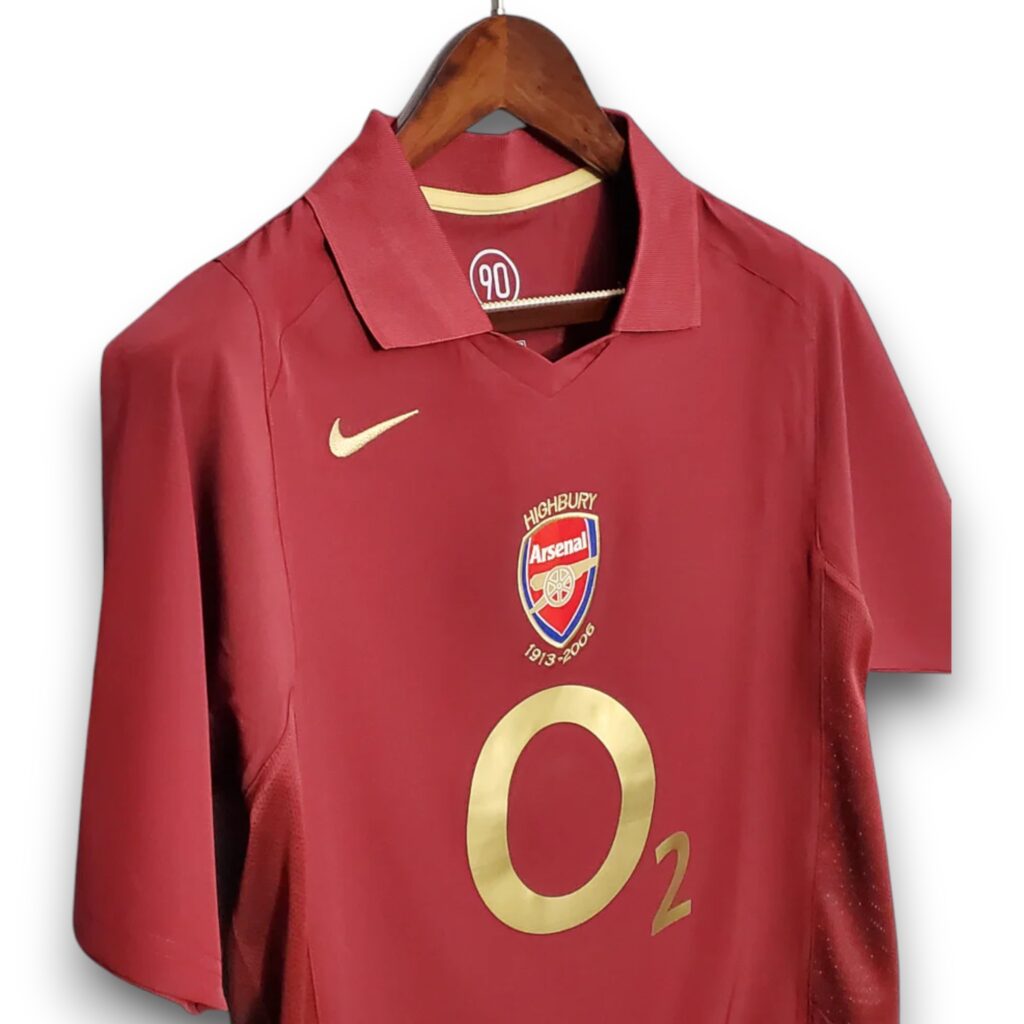 Camiseta Arsenal 2005-06 Local