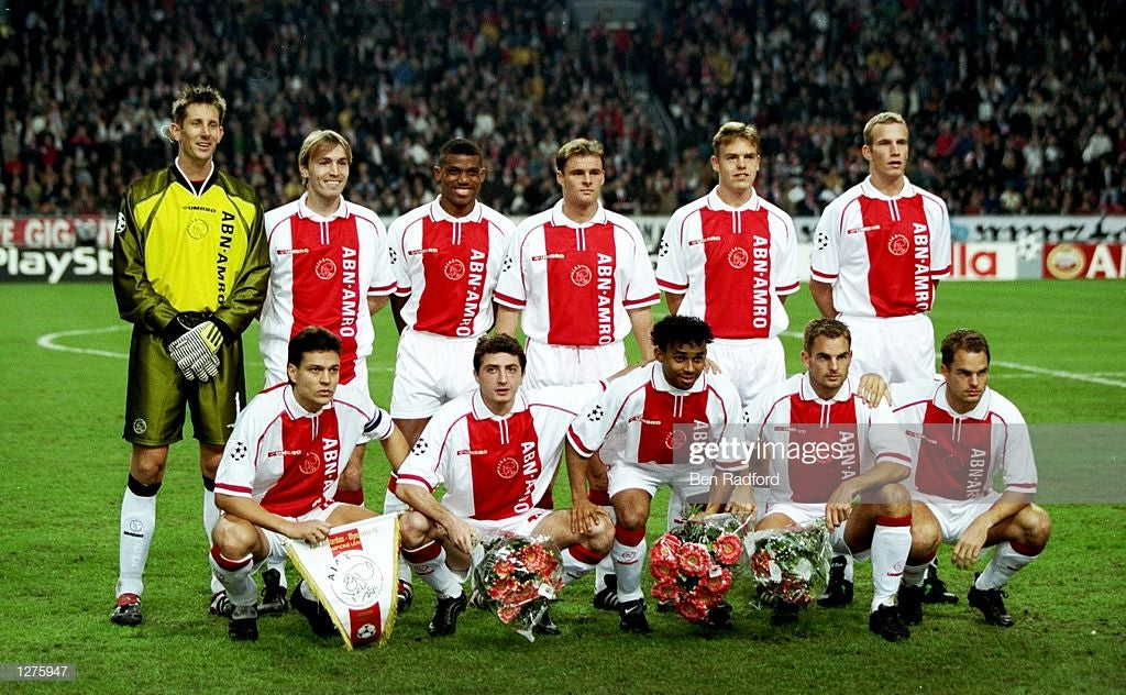 Camiseta Ajx 1998-1999 Local UCL