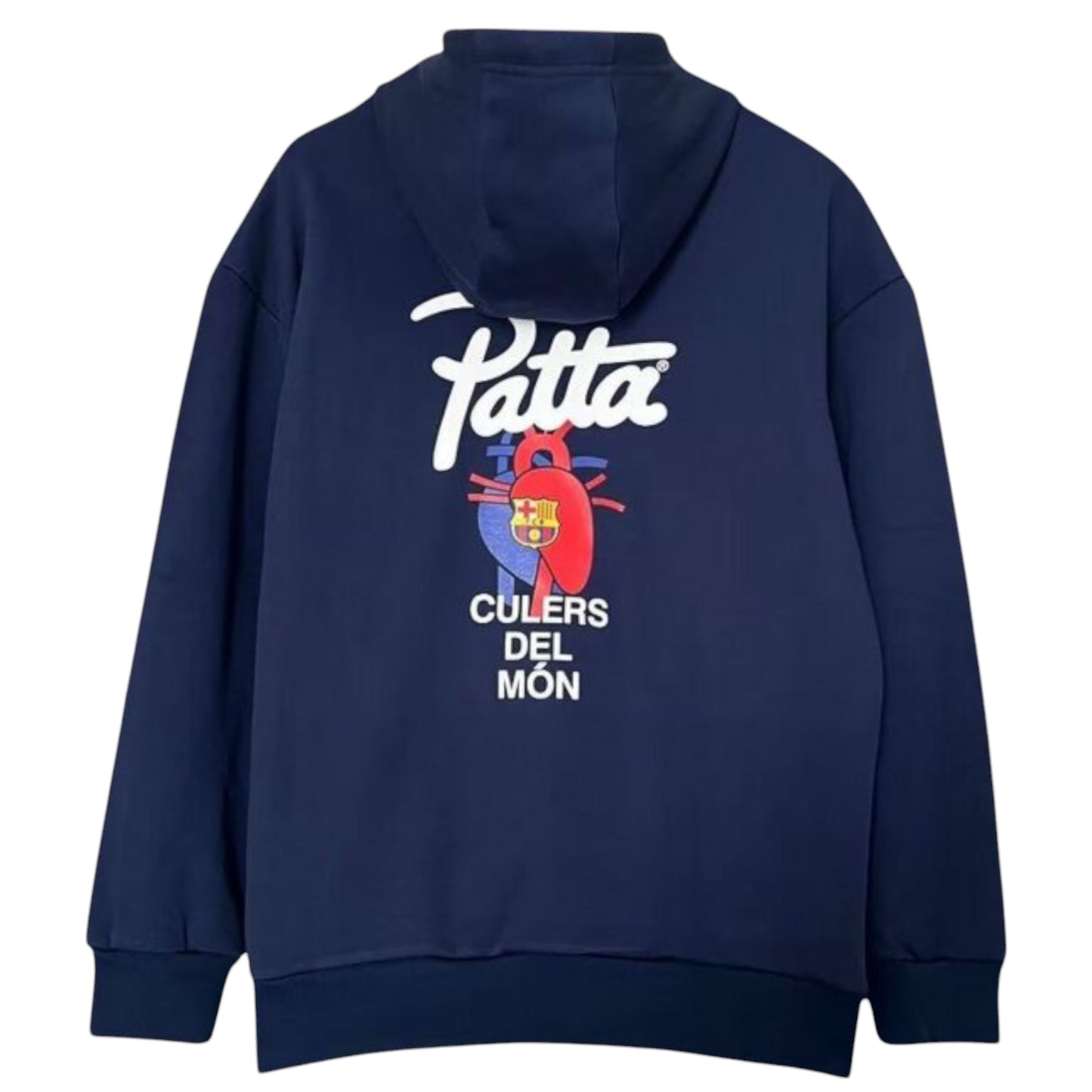 Sudadera Barcelona Azul - Sudadera Adulto