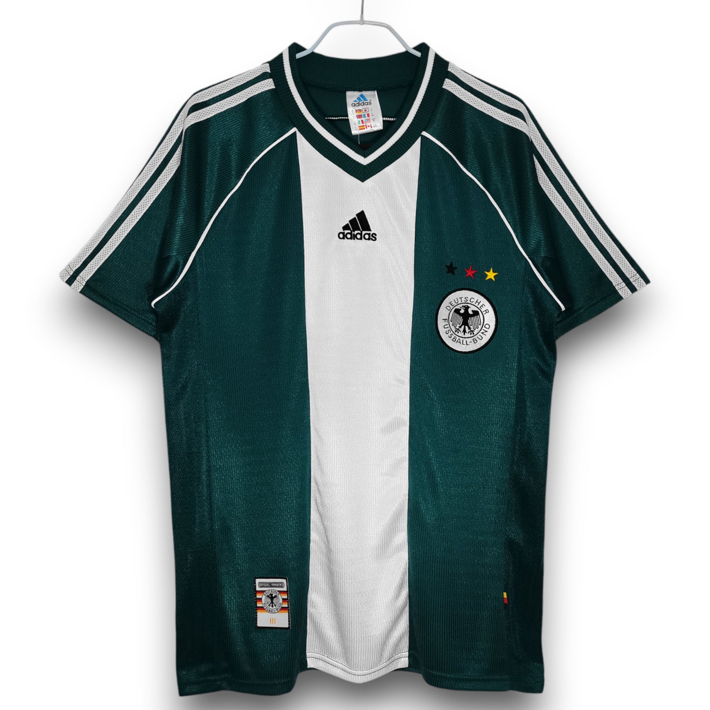 Camiseta Alemania 1998 Visitante