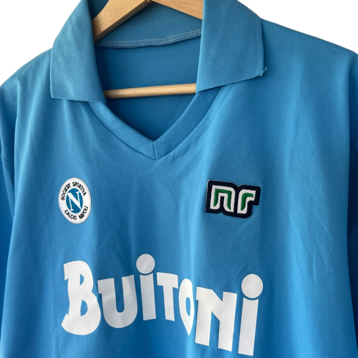 Camiseta Nápoles 1986-1987 Local