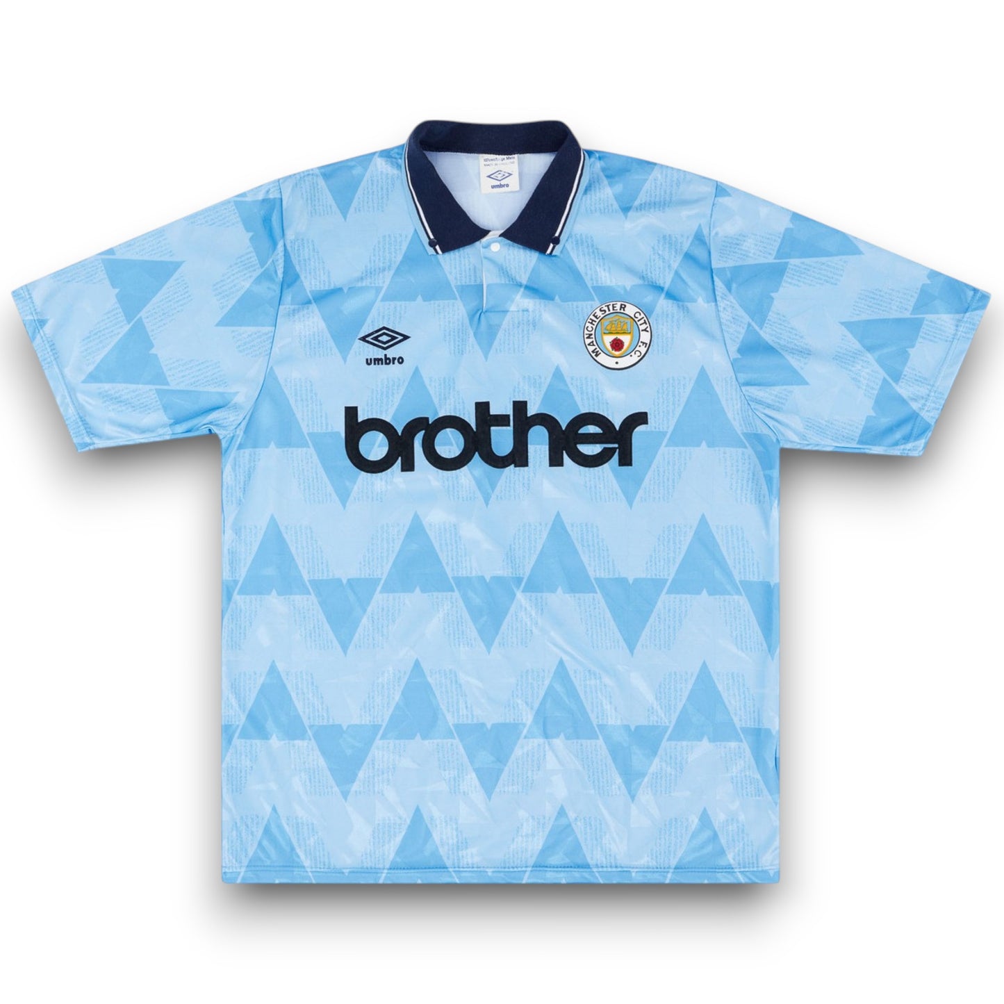 Camiseta Manchester City 1989-1990 Local