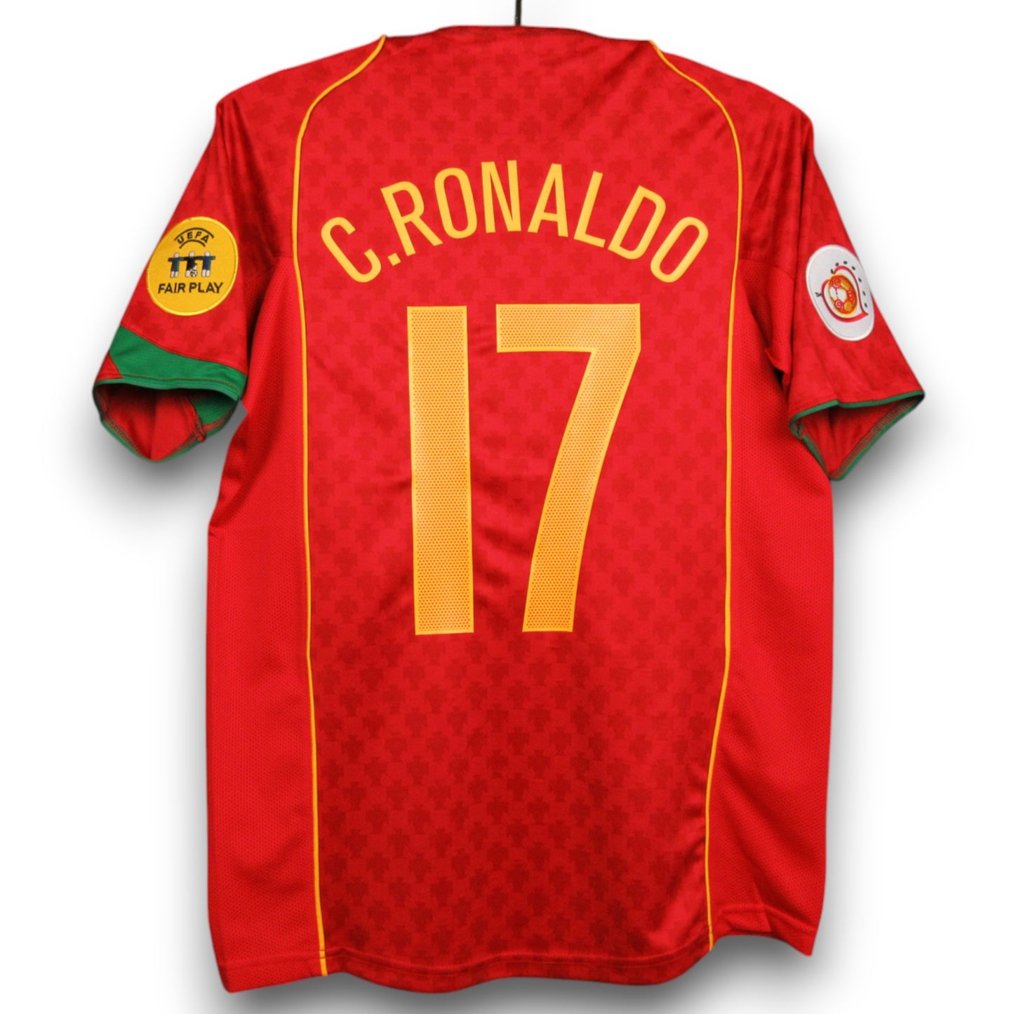 Camiseta Portugal 2004 Local - Final Eurocopa