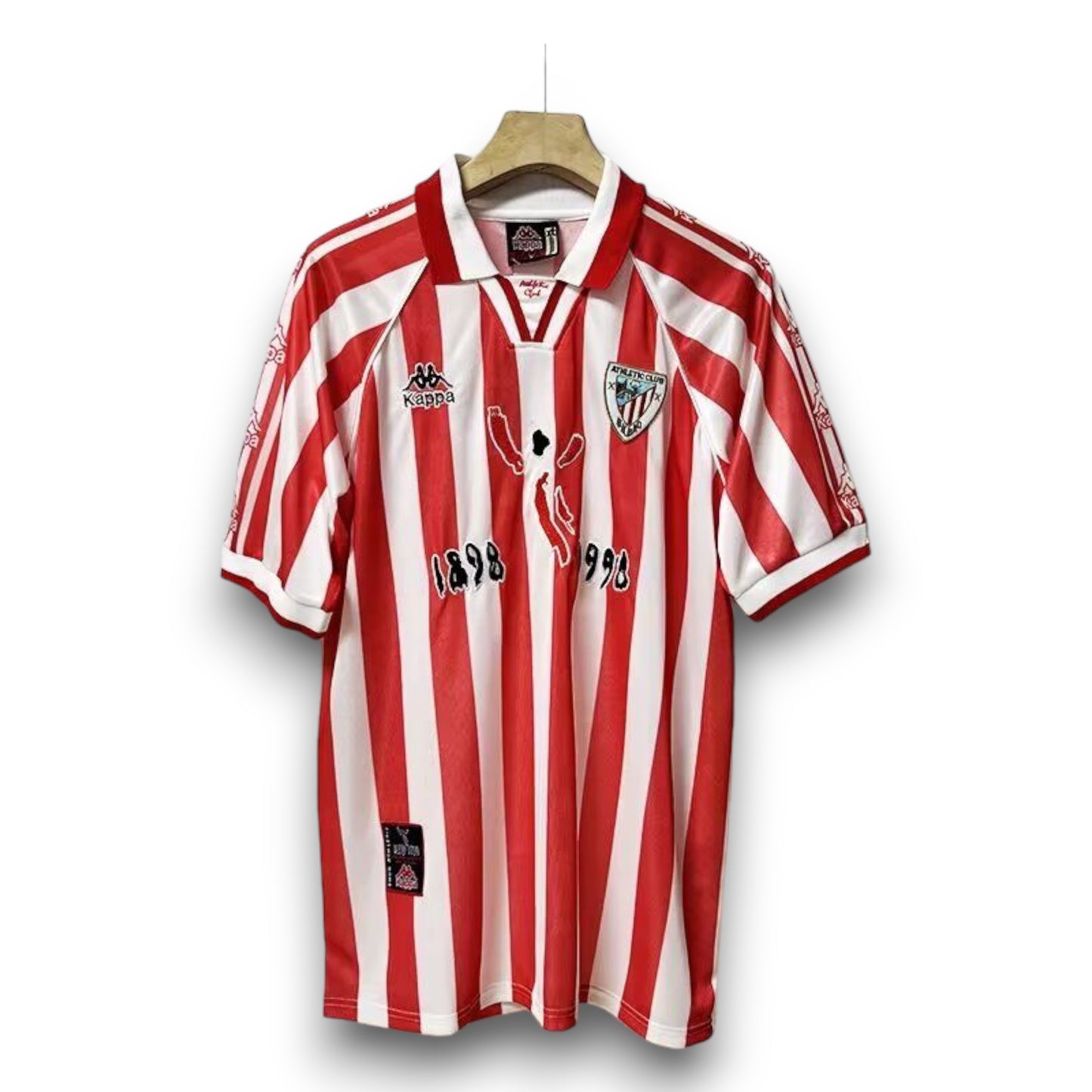 Camiseta Athletic Club Bilbao 1997-1998 Local 100 Aniversario