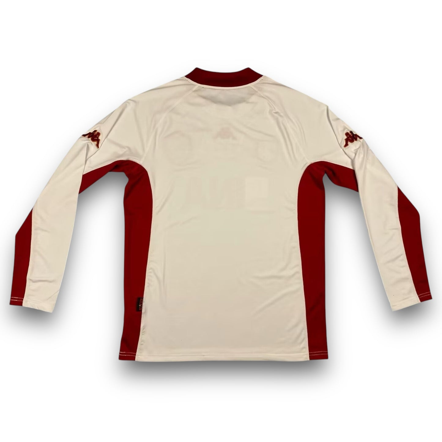 Camiseta AS Roma 2001-2002 Visitante Manga Larga