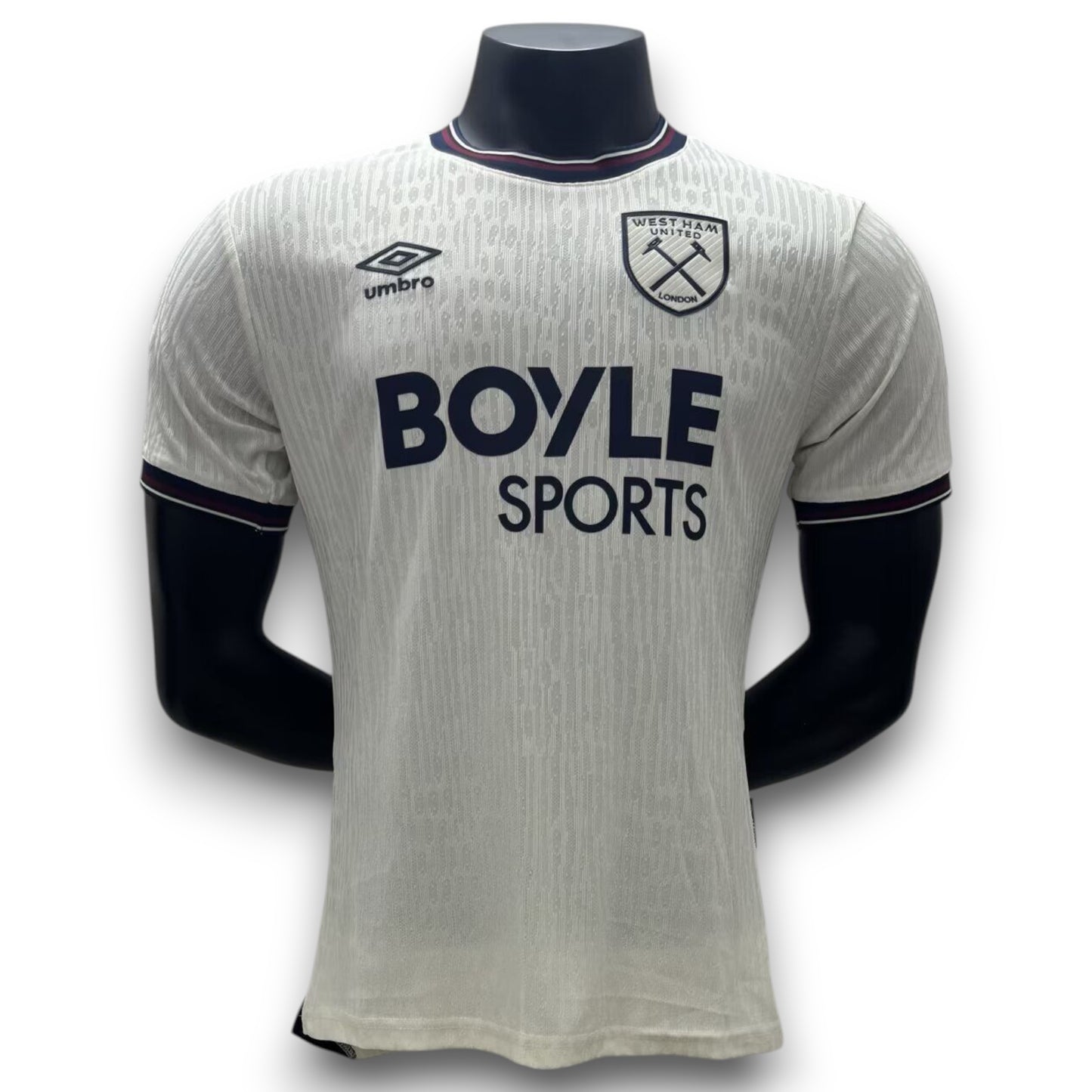 Camiseta West Ham 2025-2026 Visitante - Version Pro Player