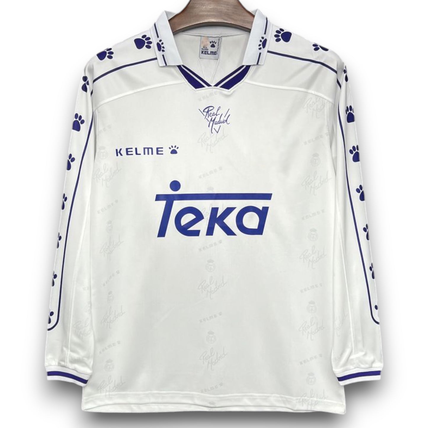Camiseta Real Madrid 1994-1996 Local - Manga Larga