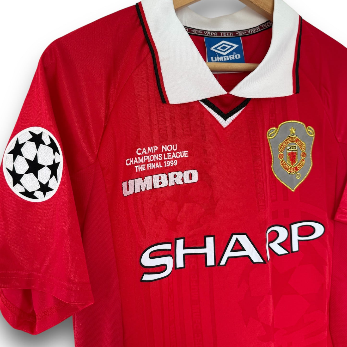 Camiseta Manchester United 1999-2000 Local Final UCL