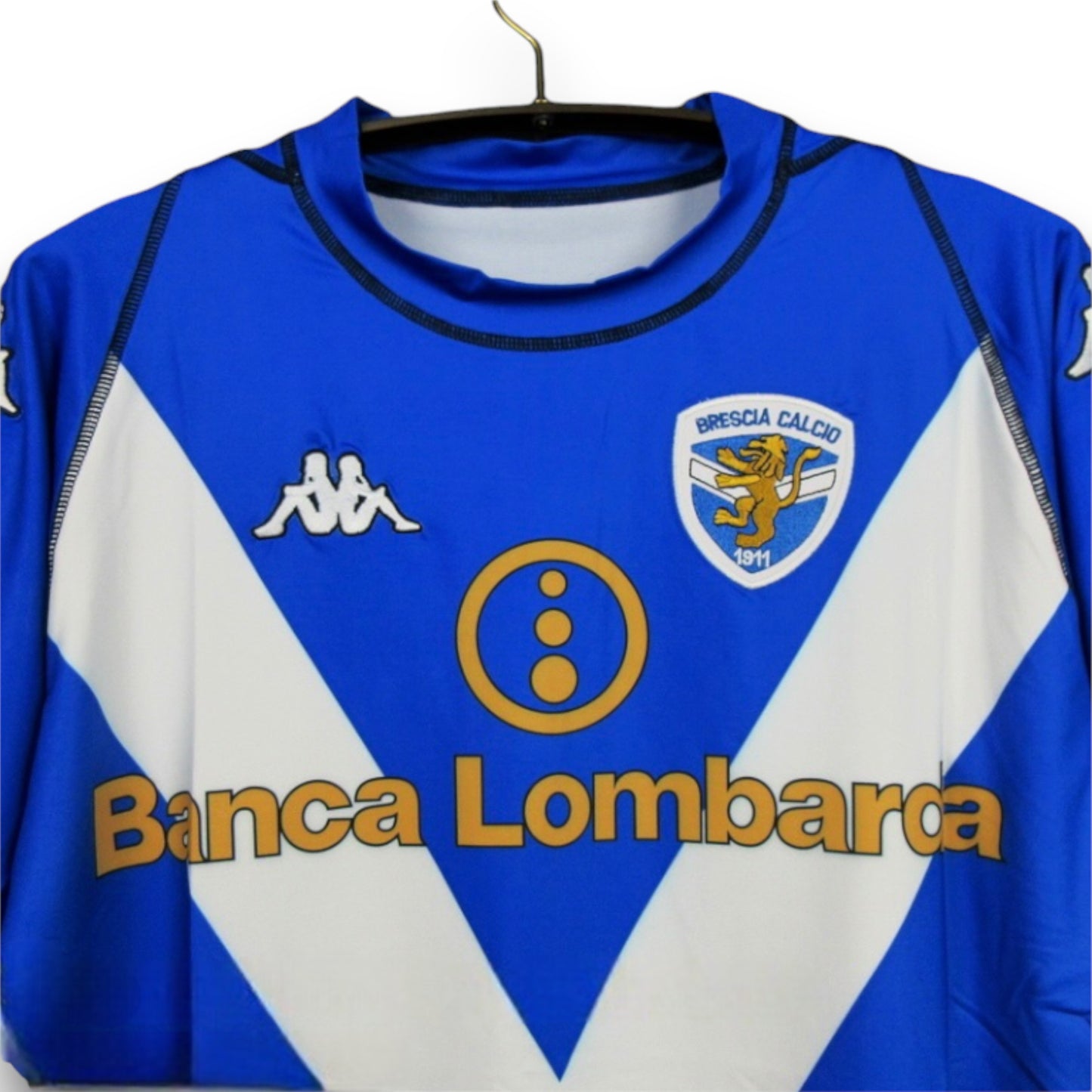 Camiseta Brescia 2003-2004 Local Manga Larga