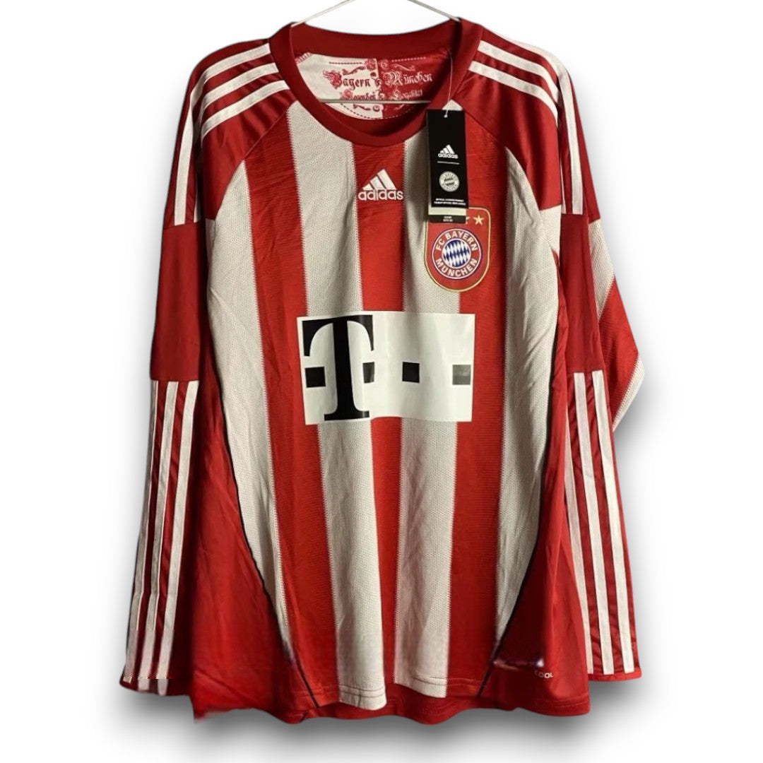 Camiseta Bayern Múnich 2009-2010 Local Manga Larga