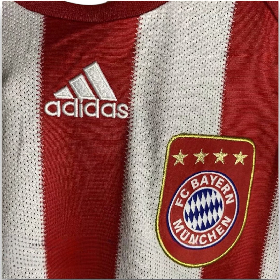 Camiseta Bayern Múnich 2009-2010 Local Manga Larga
