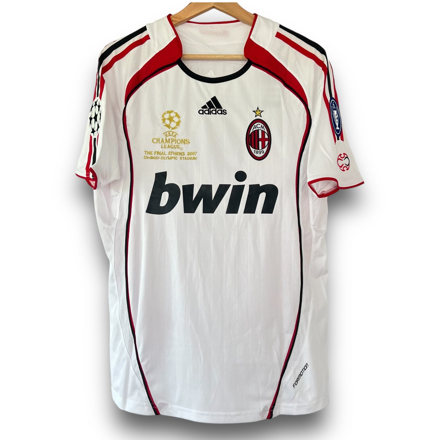 Camiseta AC Milan 2006-2007 Visitante Final UCL