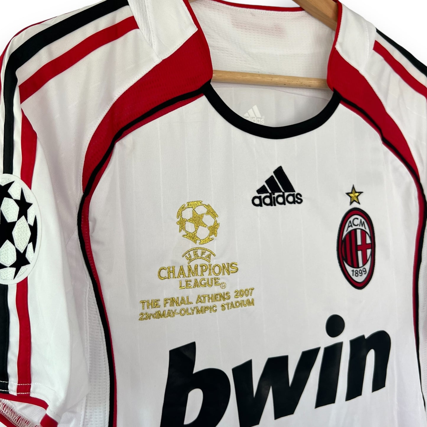 Camiseta AC Milan 2006-2007 Visitante Final UCL