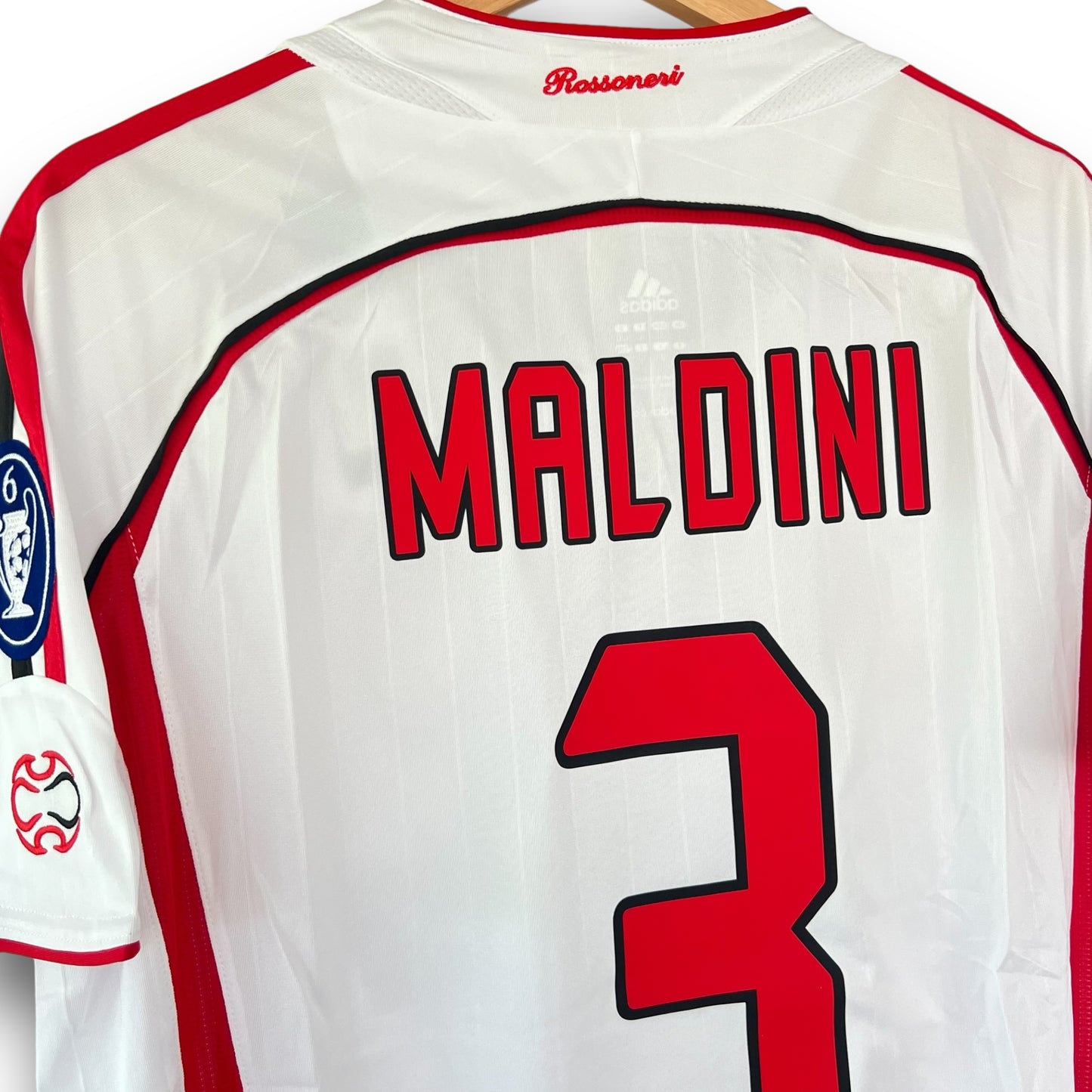 Camiseta AC Milan 2006-2007 Visitante Final UCL