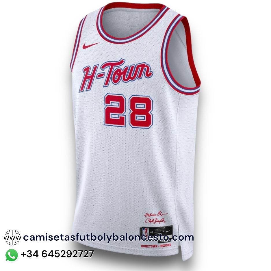 Camiseta Houston Rockets City Edition 20232024 camisetasfutbolbaloncesto