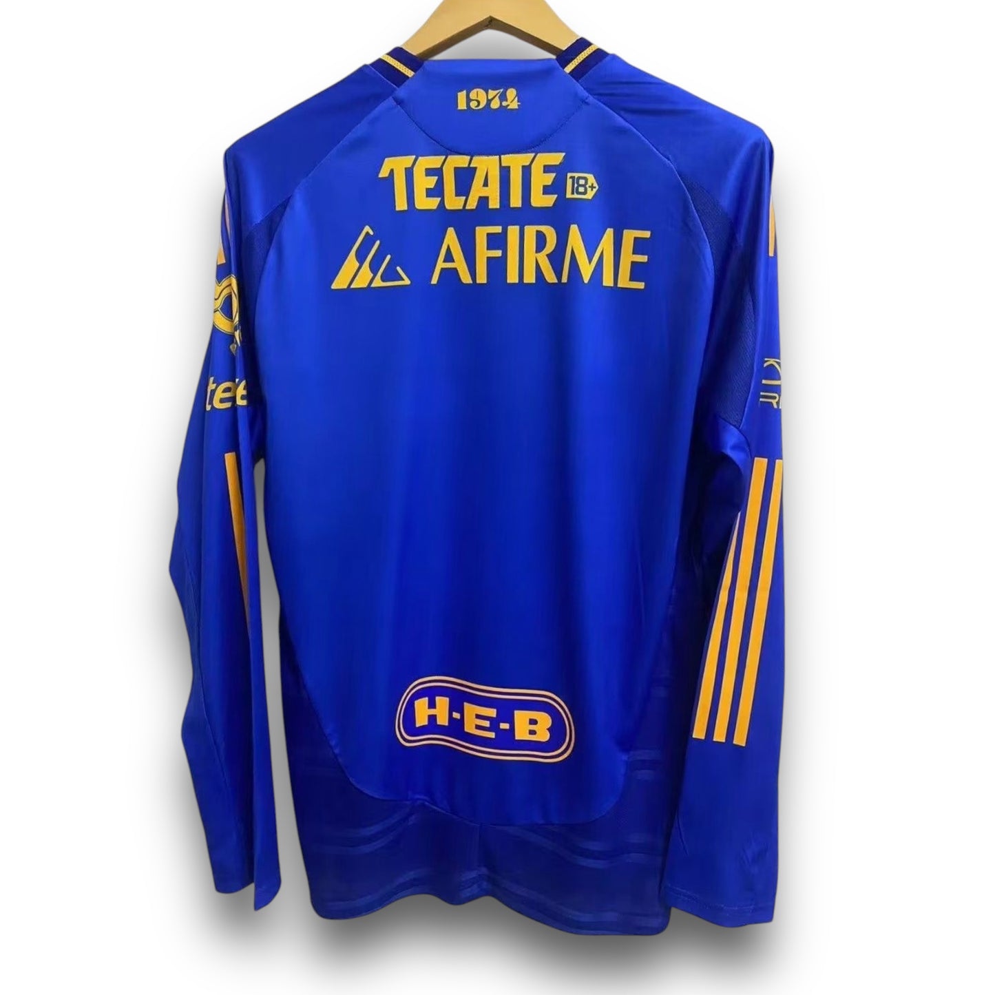 Camiseta Tigres UANL 2024-2025 Visitante Manga Larga