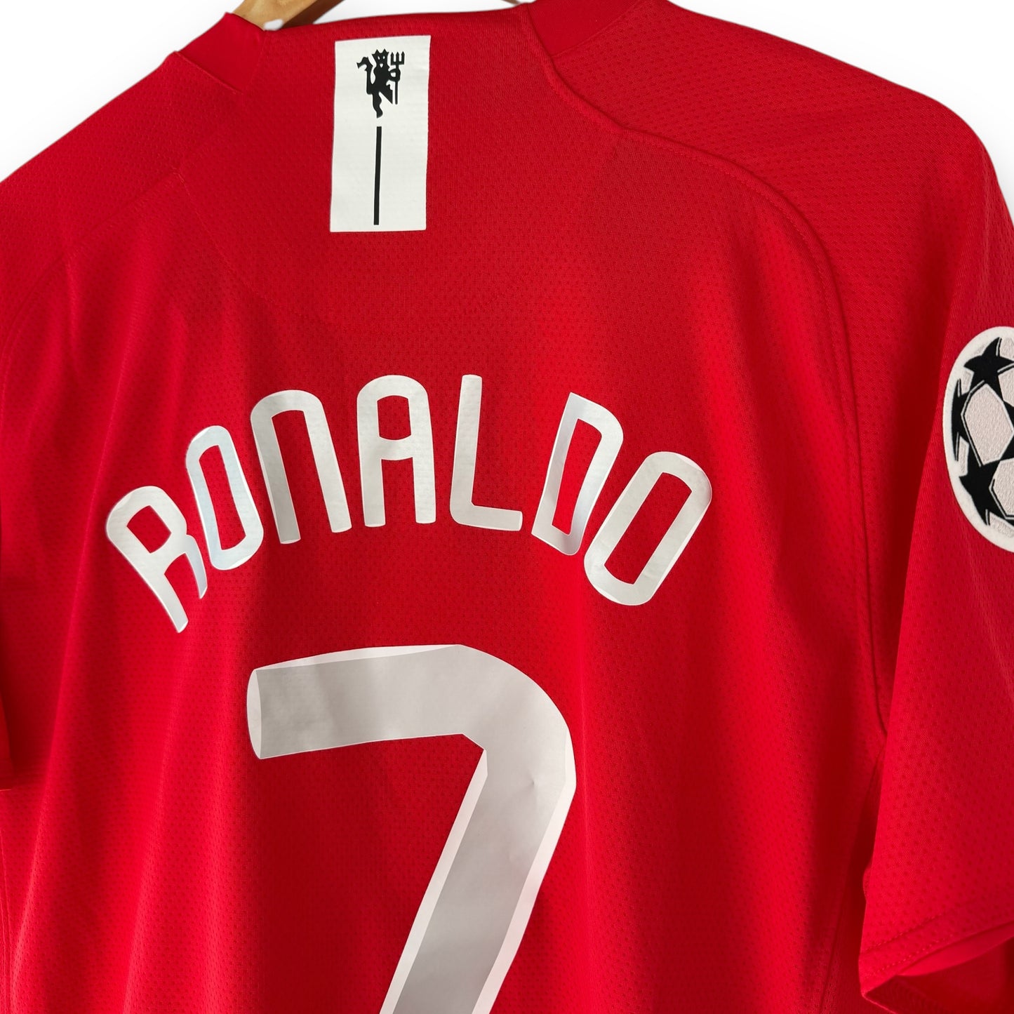 Camiseta Manchester United 2007-2008 Local Final Champions League