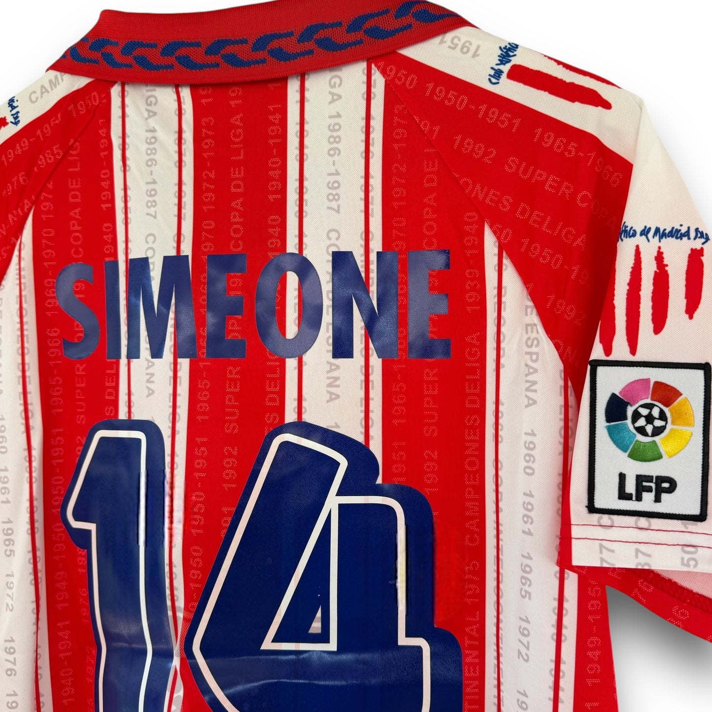 Camiseta Atletico de Madrid 1994-1995 Local