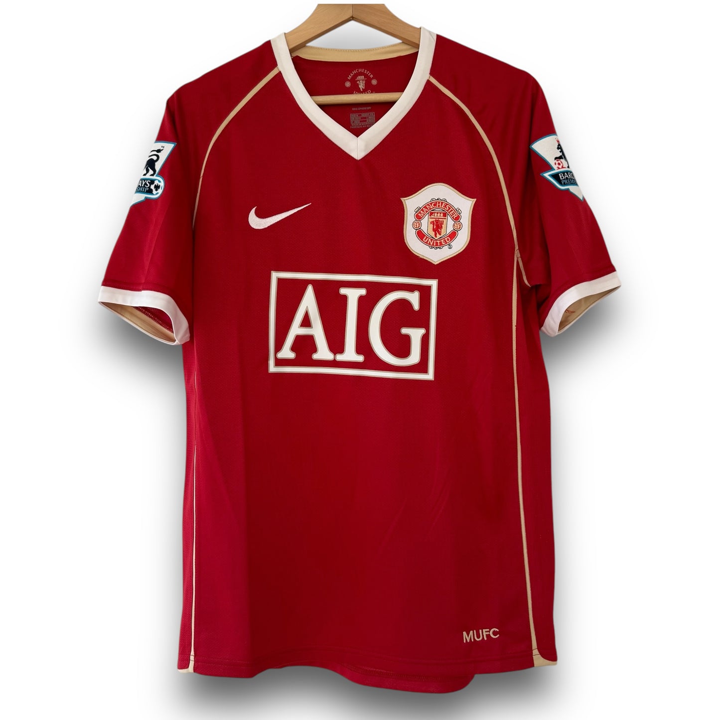 Camiseta Manchester United 2006-2007 Local
