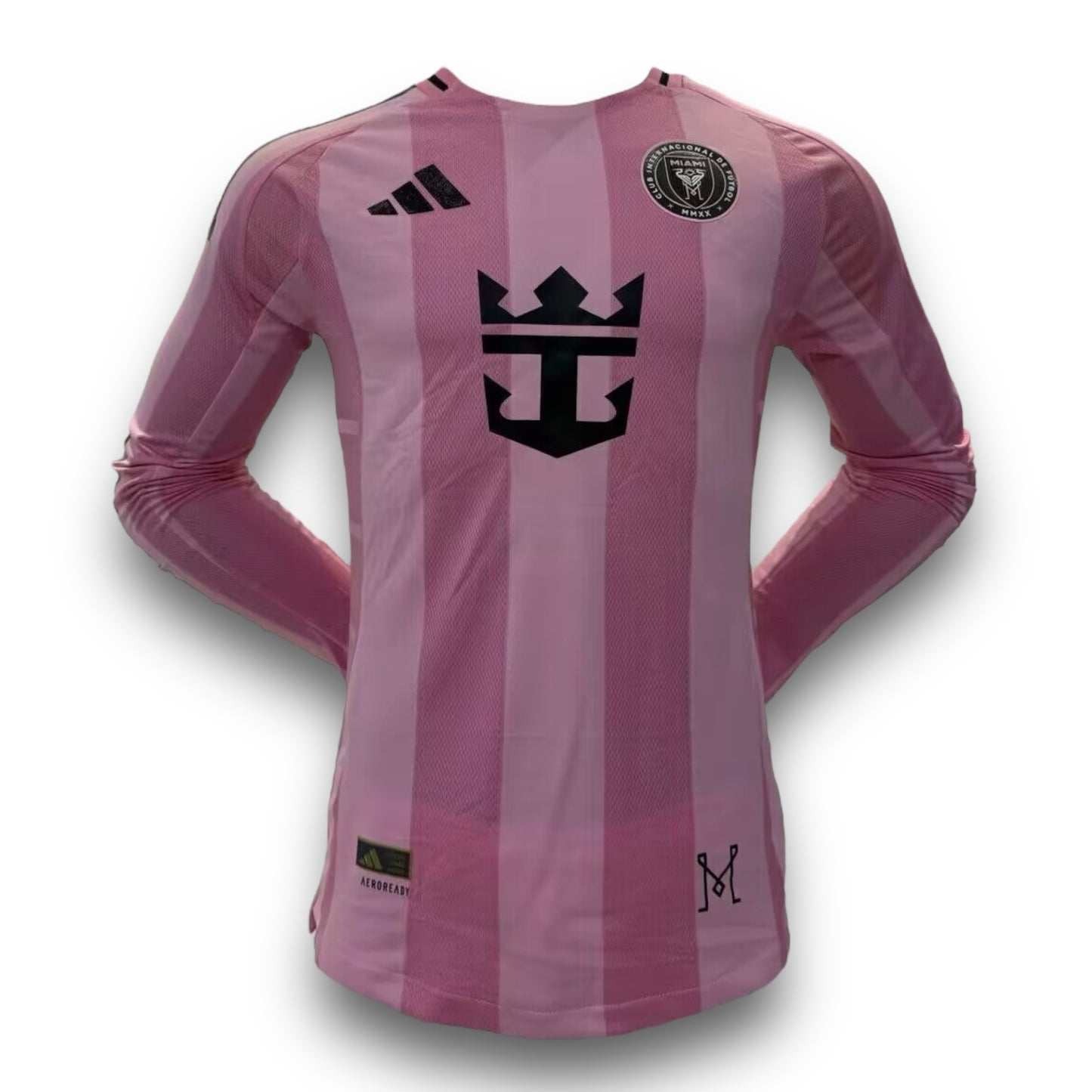 Camiseta Inter Miami 2025-2026 Local Manga Larga - Versión Pro Player