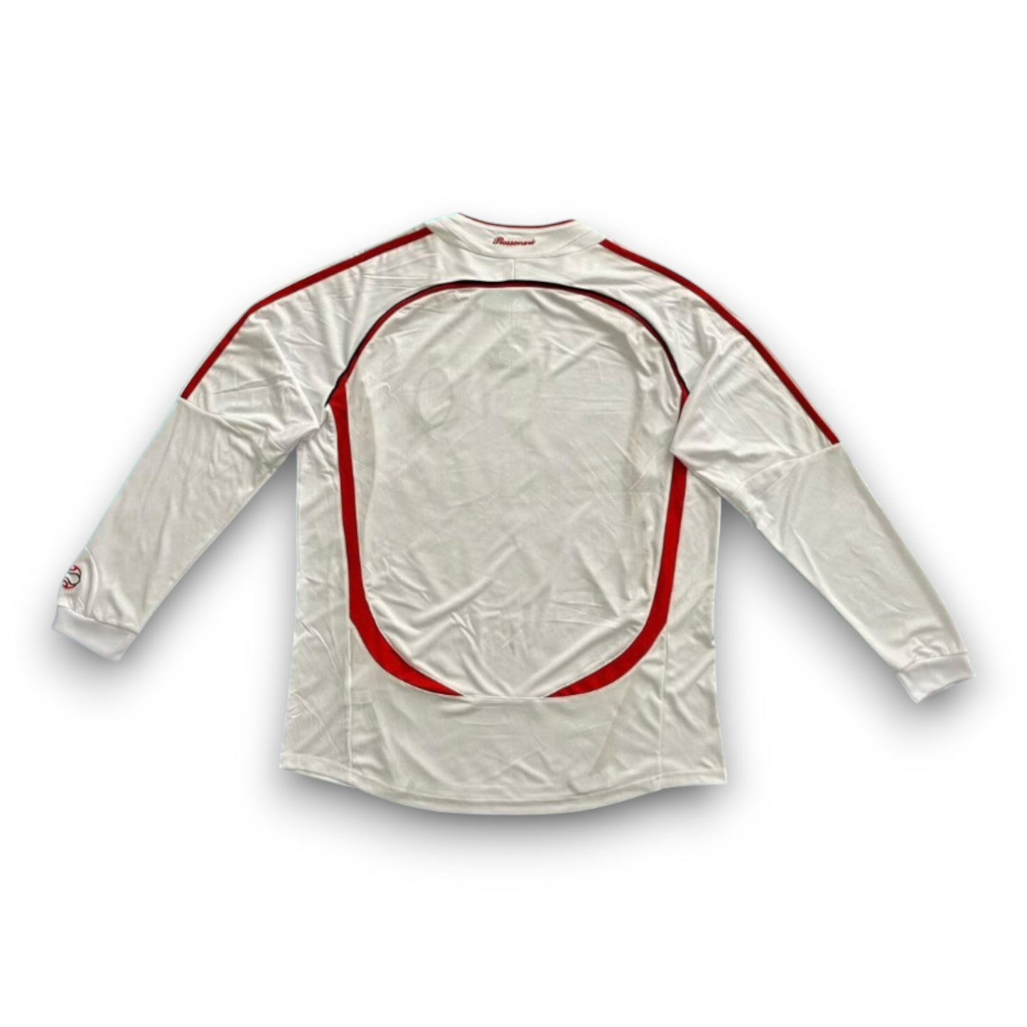 Camiseta AC Milan 2006-2007 Visitante Manga Larga