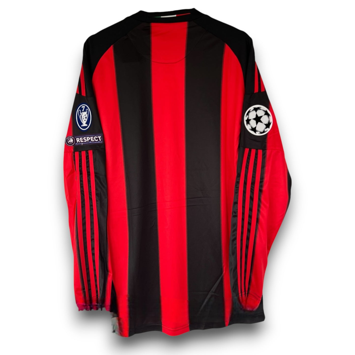 Camiseta AC Milan 2010-2011 Local Manga Larga