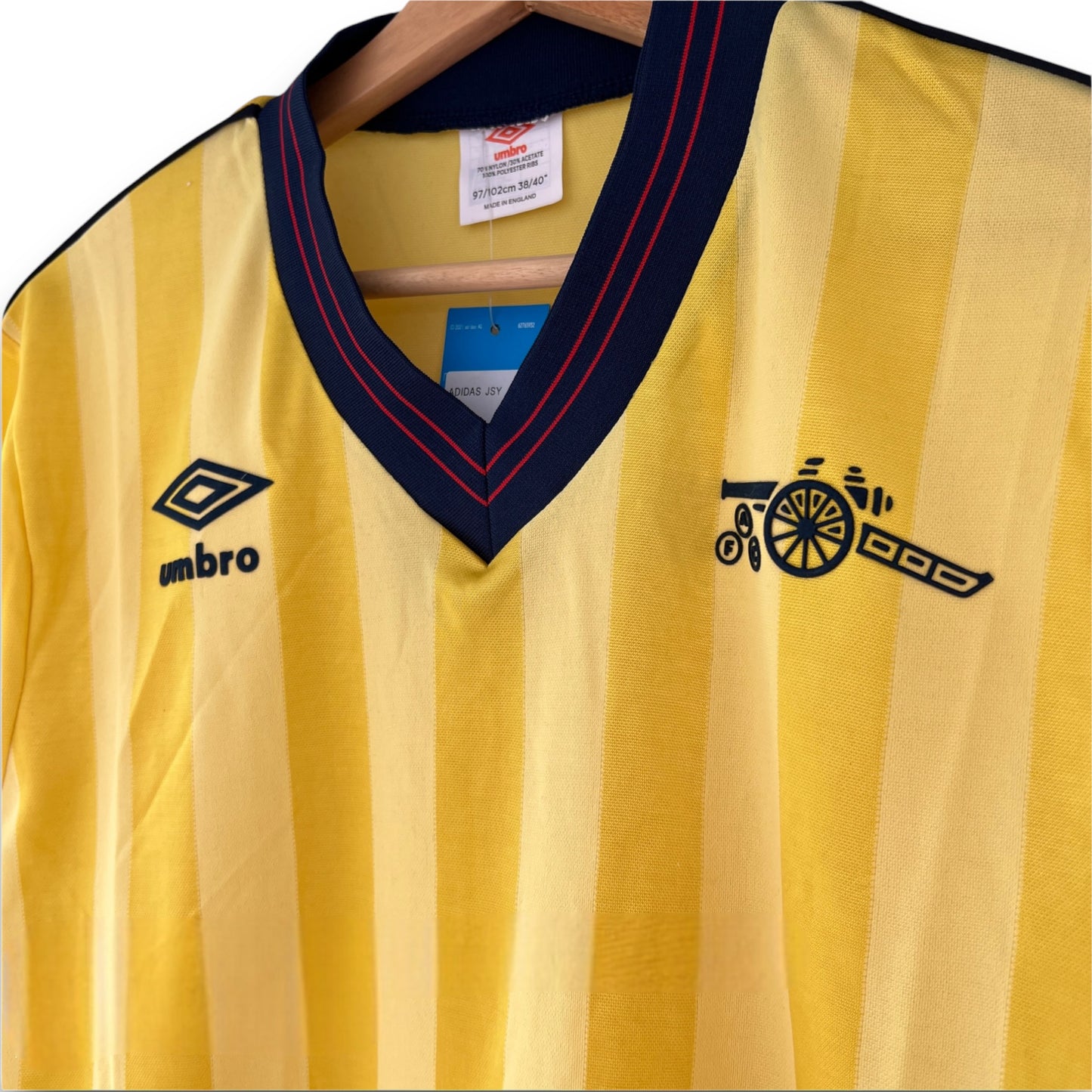 Camiseta Arsenal 1983-1986 Visitante