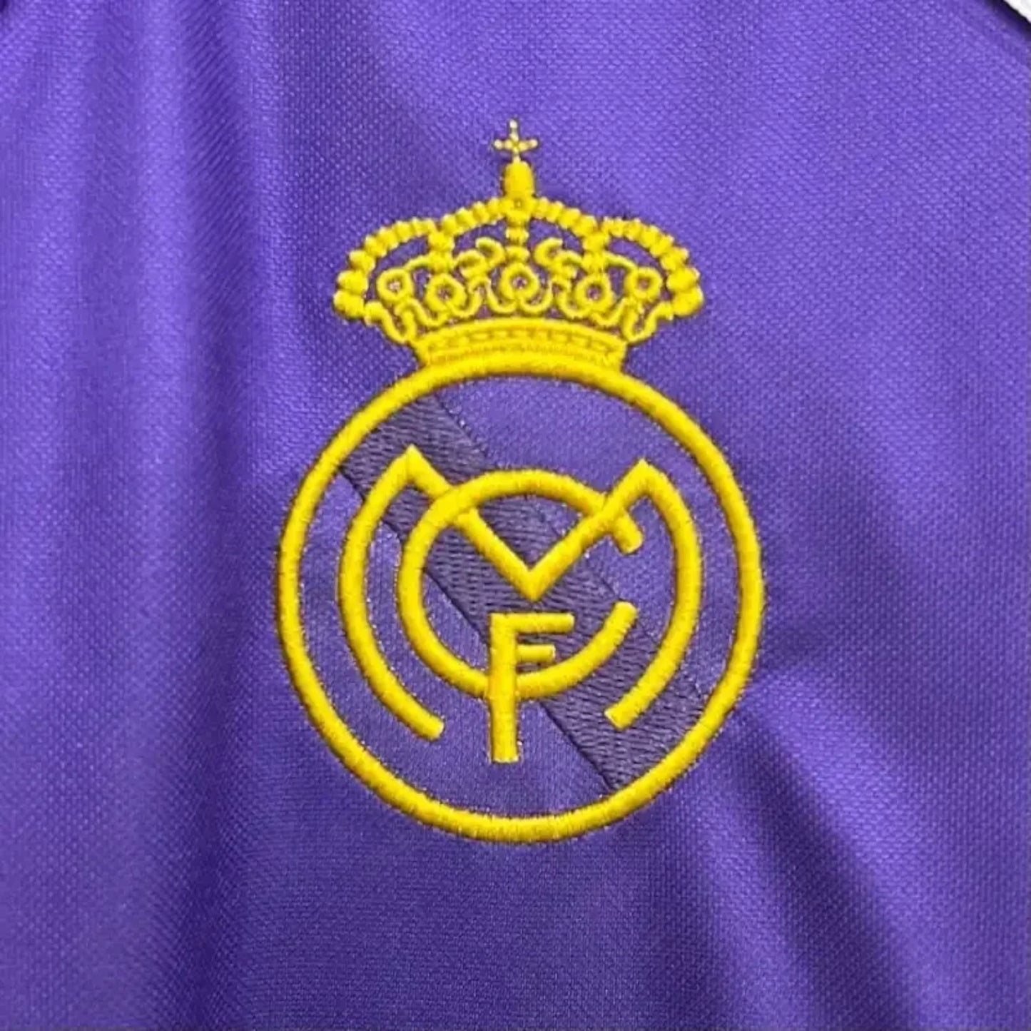 Camiseta Real Madrid 1984-85 Visitante Manga Larga