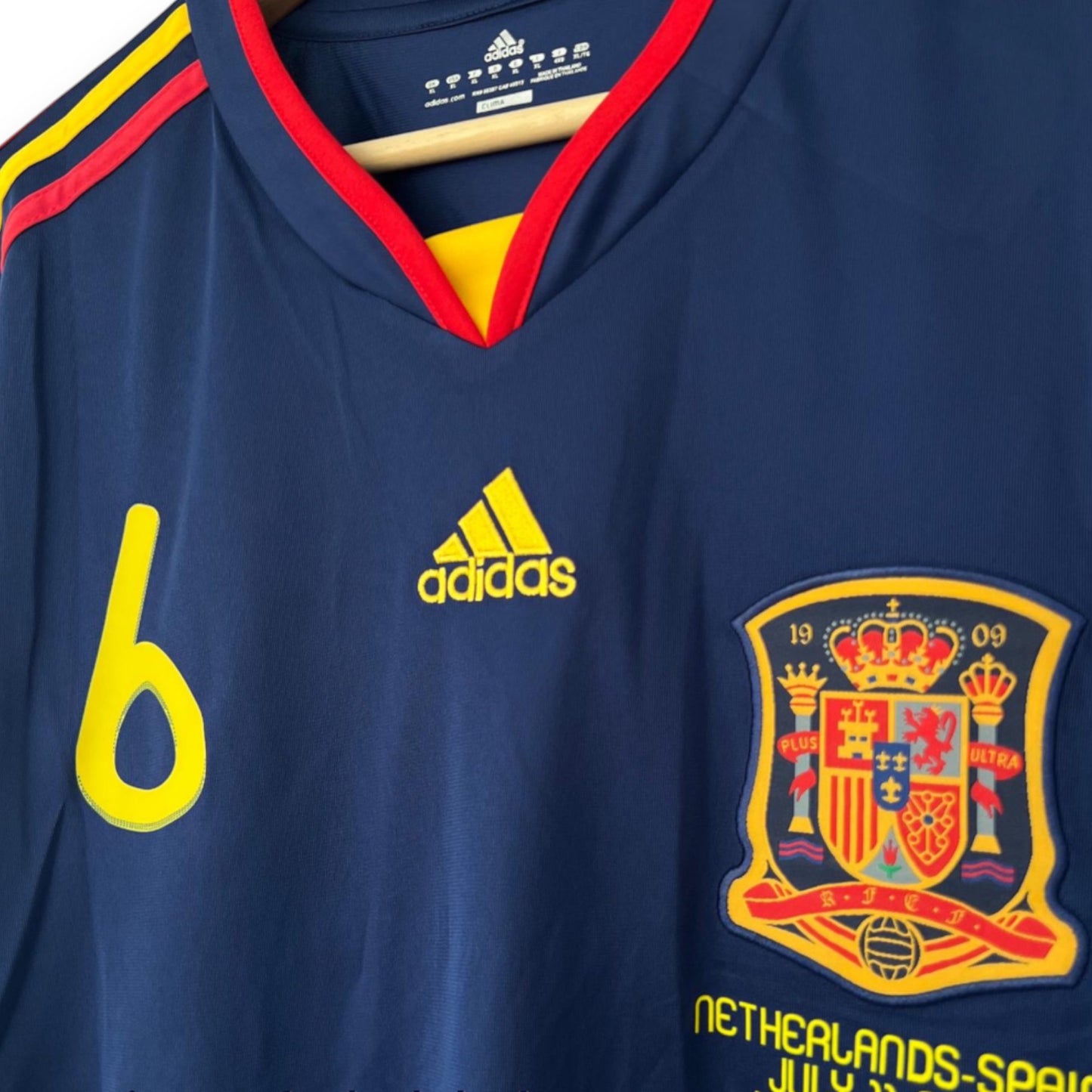 Camiseta España 2010 Visitante - Manga Larga