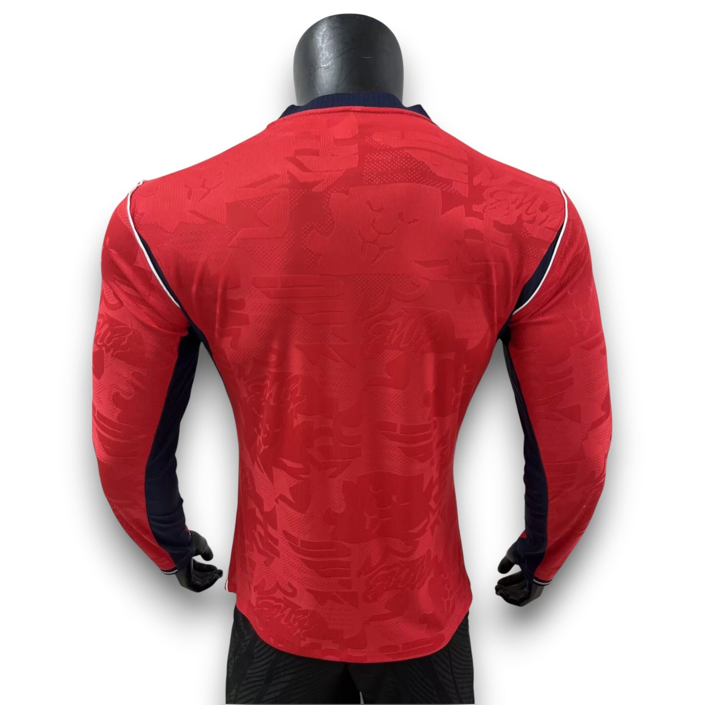 Camiseta Inglaterra 2026 Visitante Manga Larga - Version Pro Player