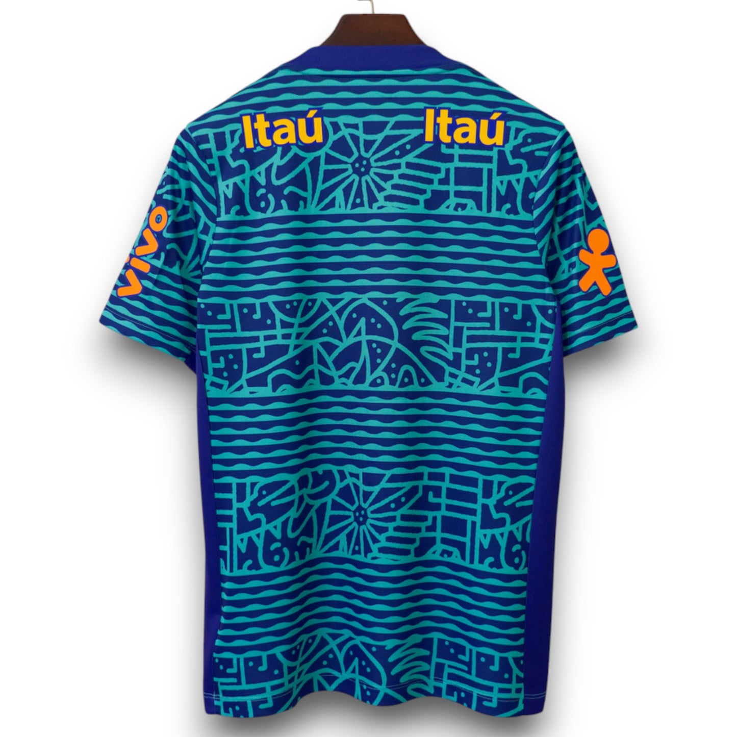 Camiseta Brasil 2024 Visitante Entrenamiento