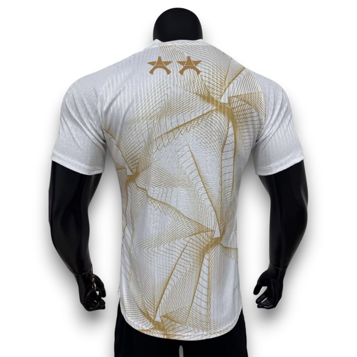 Camiseta Paris 2026-2027 Prepartido UCL Gold - Version Pro Player