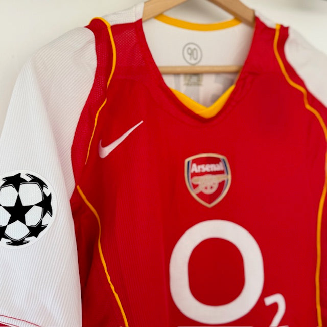 Camiseta Arsenal 2004-2005 Local