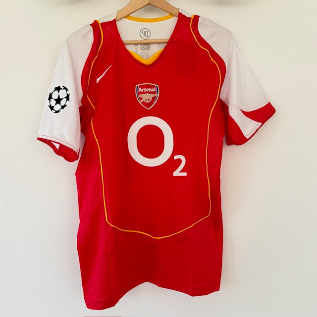 Camiseta Arsenal 2004-2005 Local