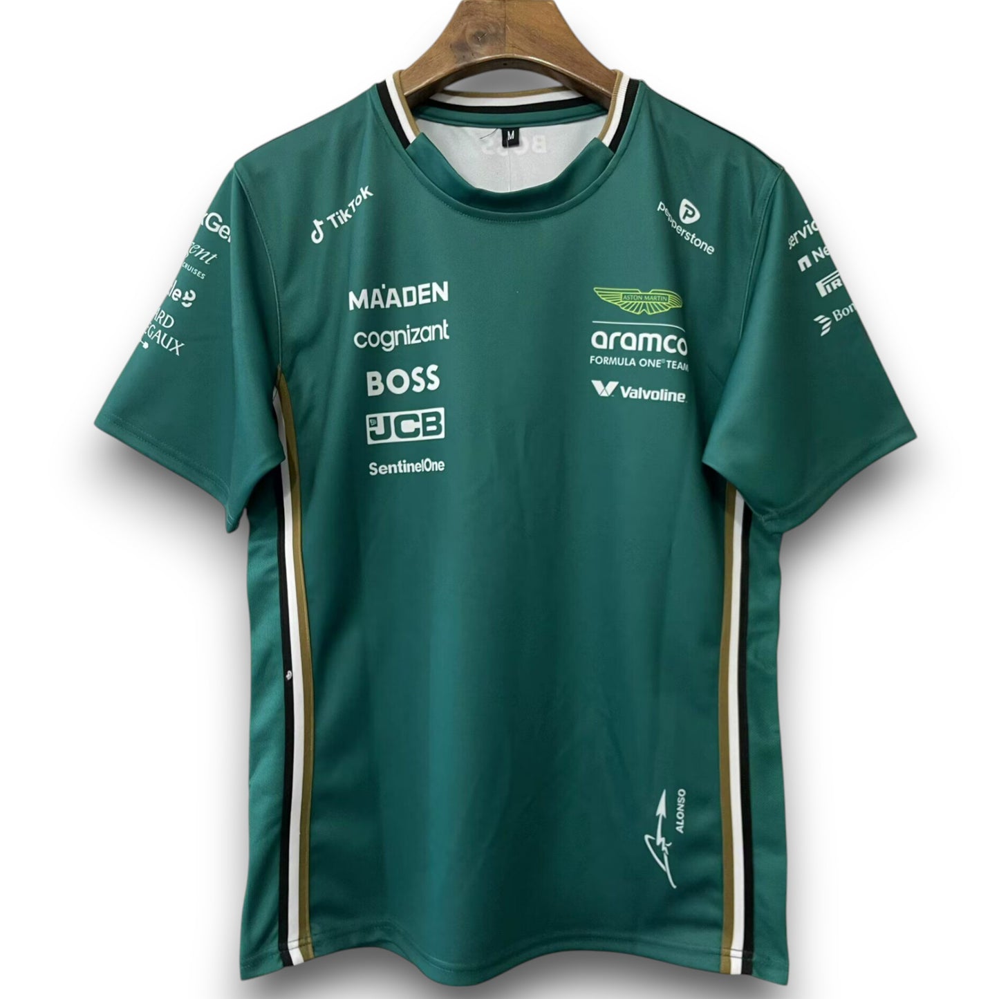 Polo equipo Aston Martin 2025 Alonso