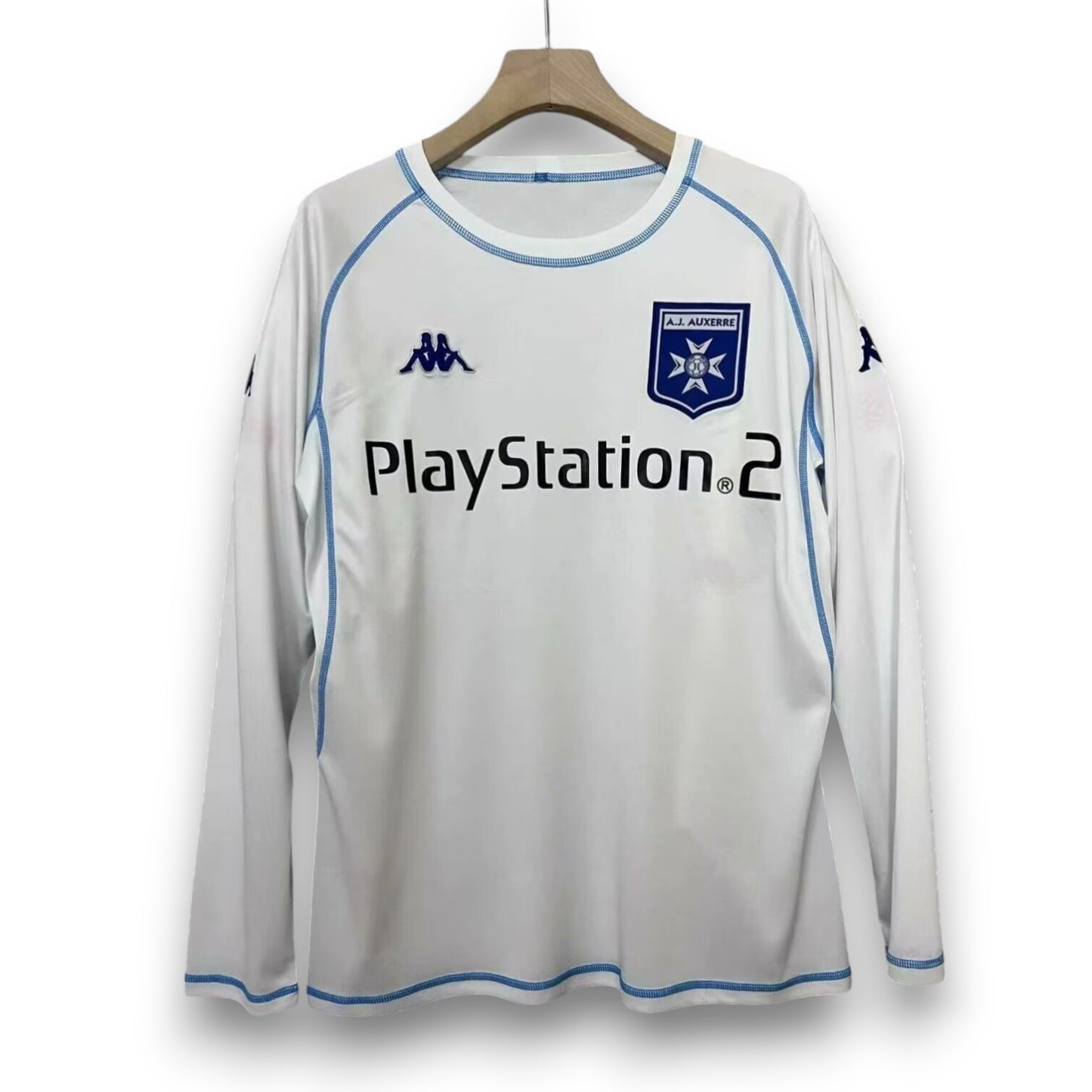 Camiseta JC Auxerre 2003-2004 Local Manga Larga