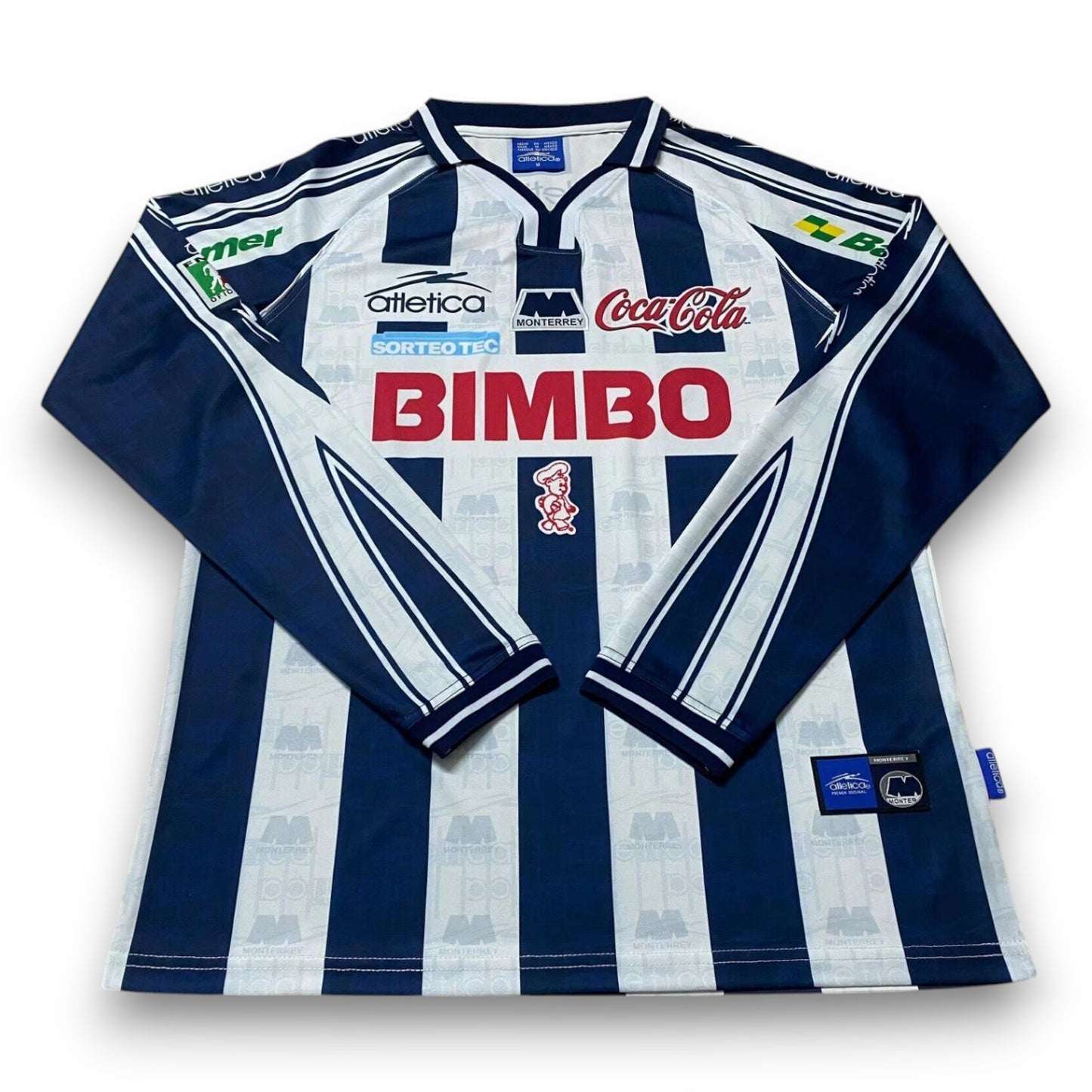 Camiseta Monterrey 1999-2000 Local Manga Larga