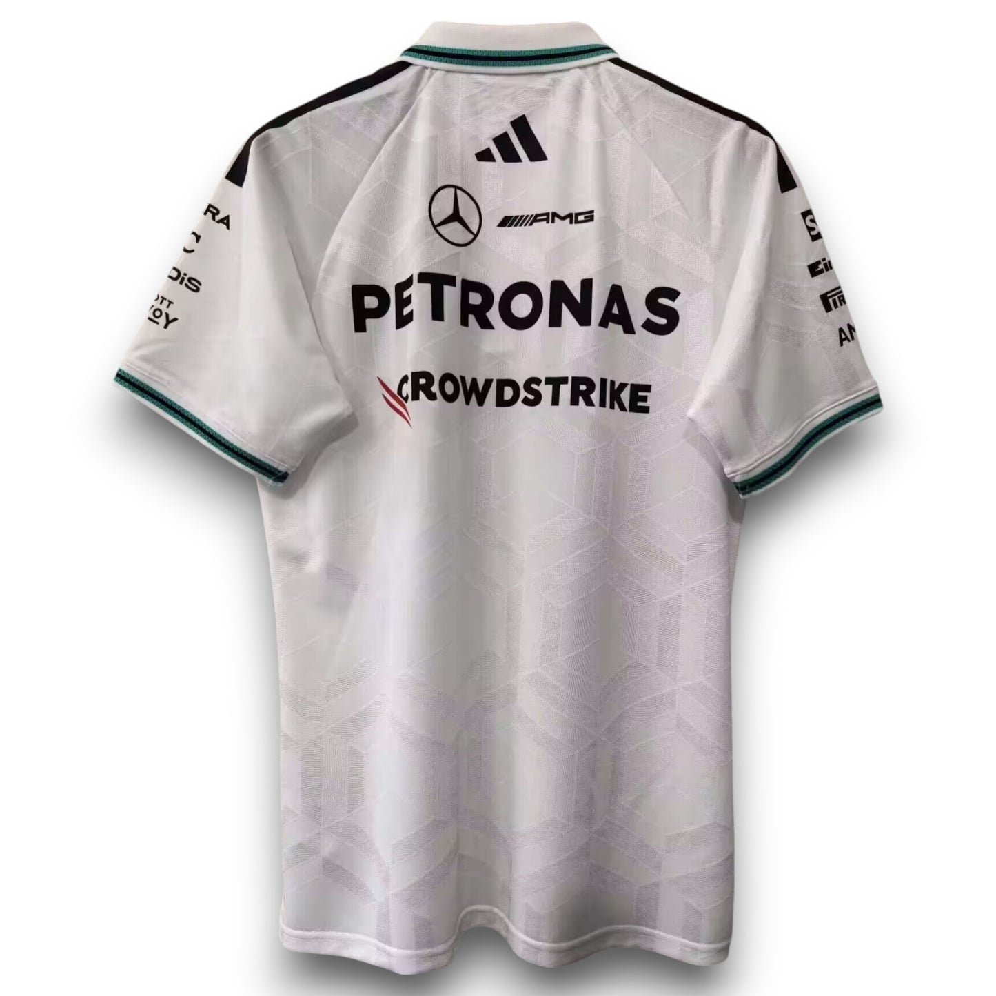 Polo equipo Mercedes 2026 White